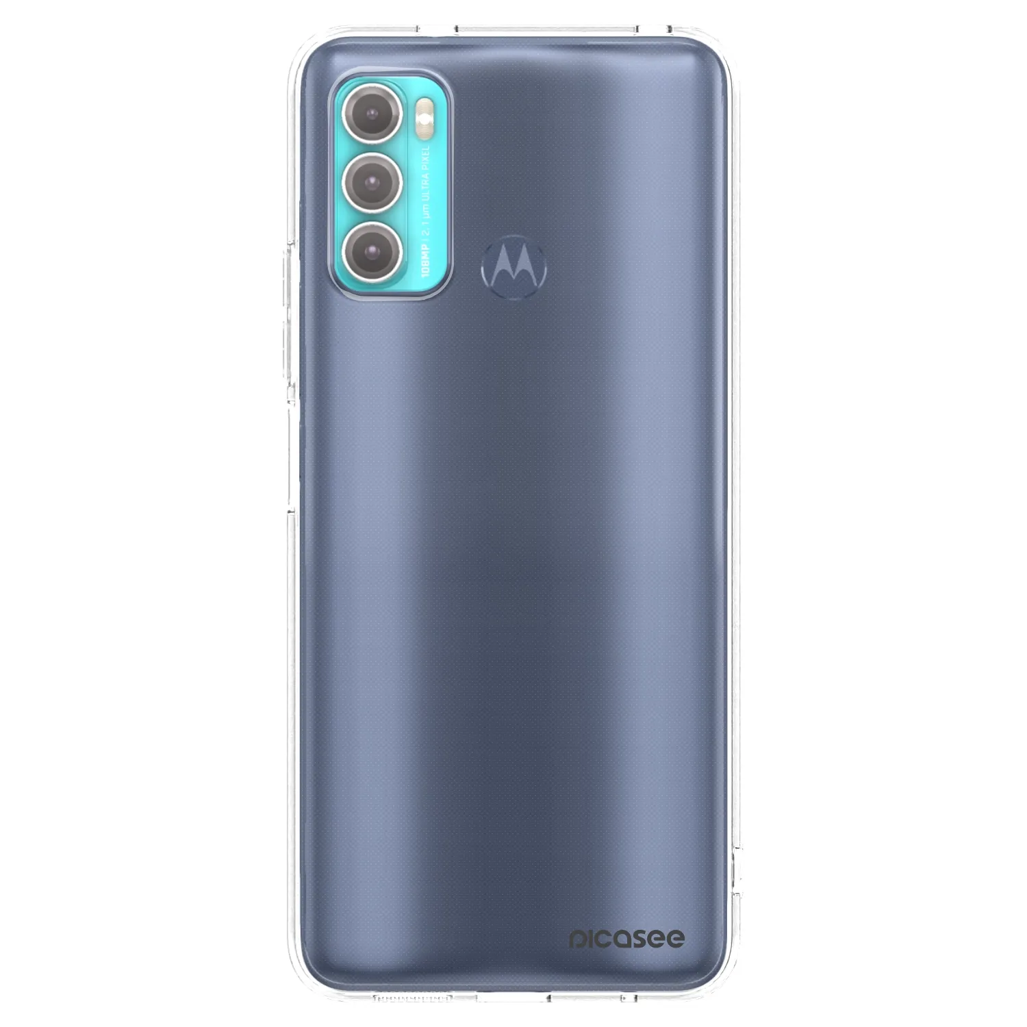 Picasee διαφανής θήκη σιλικόνης Motorola Moto G60 - Clear