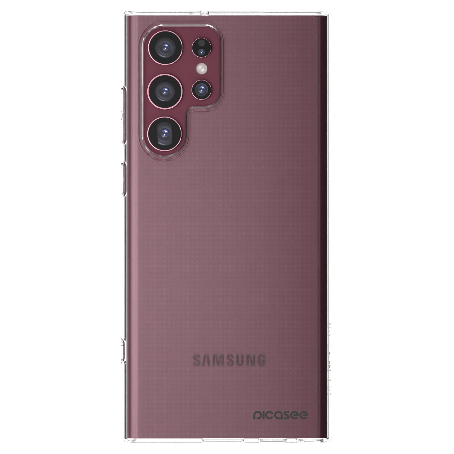 Picasee διαφανής θήκη σιλικόνης Samsung Galaxy S22 Ultra 5G - Clear