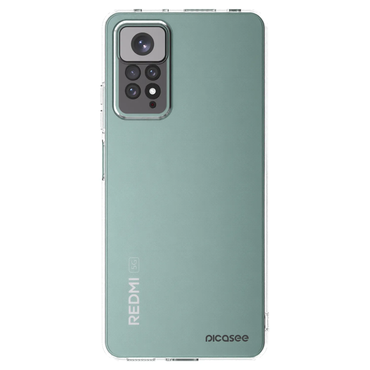 Picasee διαφανής θήκη σιλικόνης Xiaomi Redmi Note 11 - Clear