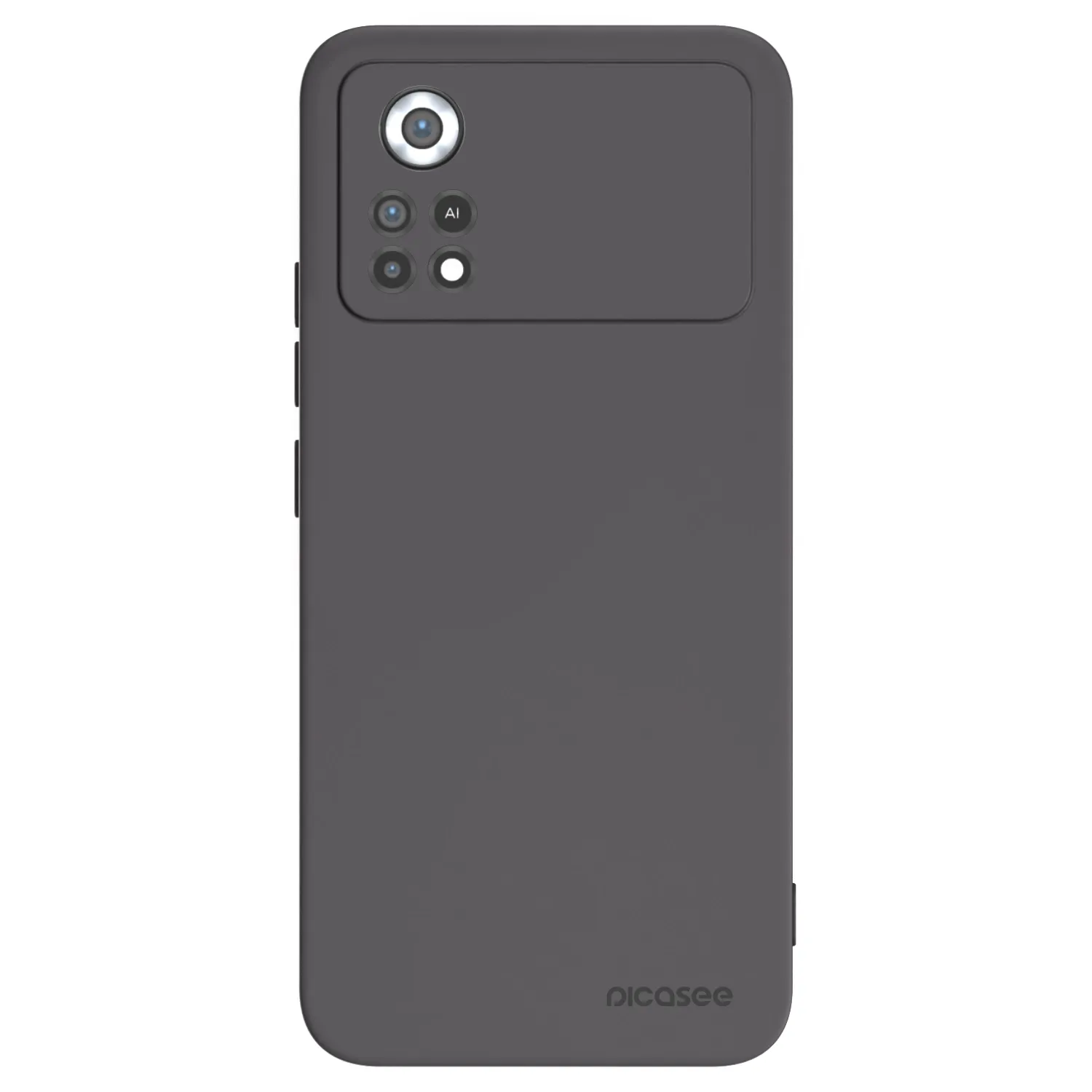 Picasee Μαύρη θήκη σιλικόνης για Xiaomi Poco X4 Pro 5G - Clear