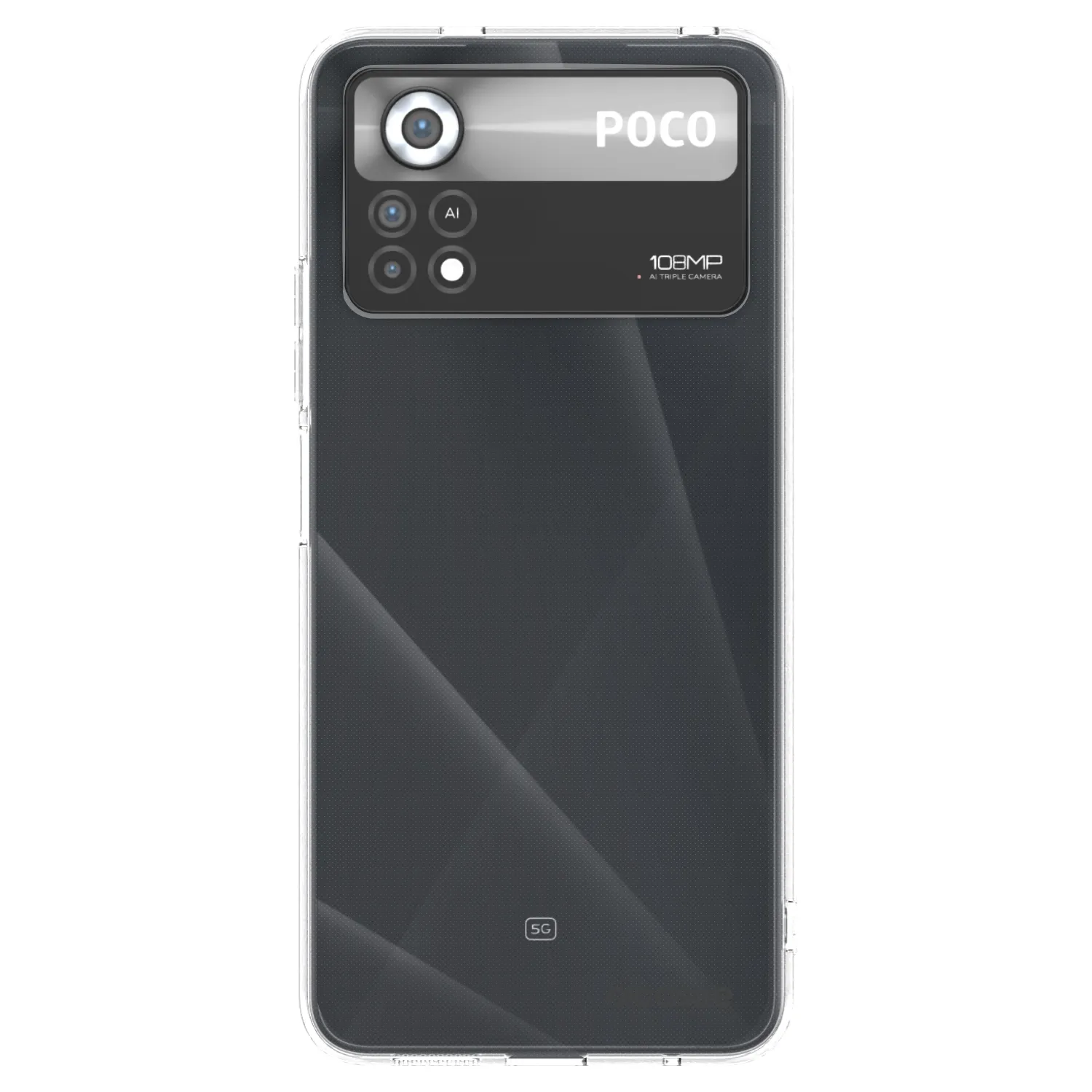 Picasee διαφανής θήκη σιλικόνης Xiaomi Poco X4 Pro 5G - Clear