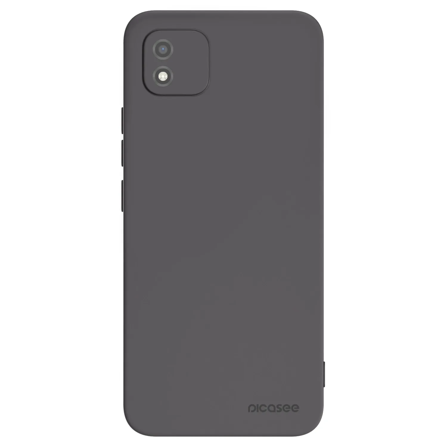 Picasee Μαύρη θήκη σιλικόνης για Realme C11 (2021) - Clear