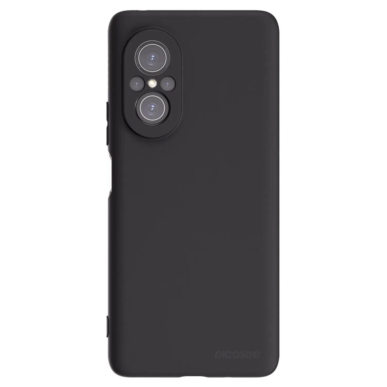 Picasee Μαύρη θήκη σιλικόνης για Huawei Nova 9 SE - Clear