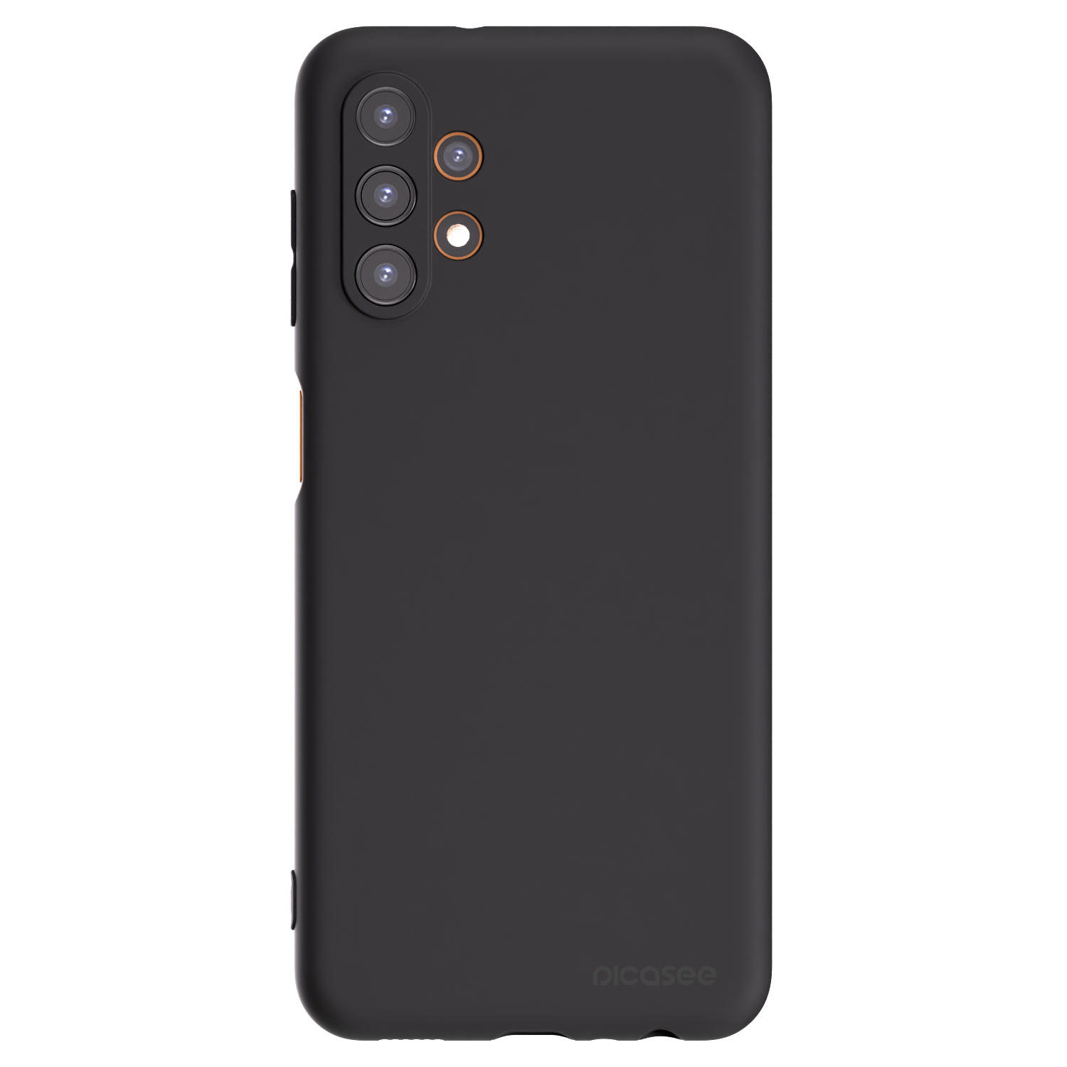 Picasee Μαύρη θήκη σιλικόνης για Samsung Galaxy A13 4G A135 - Clear