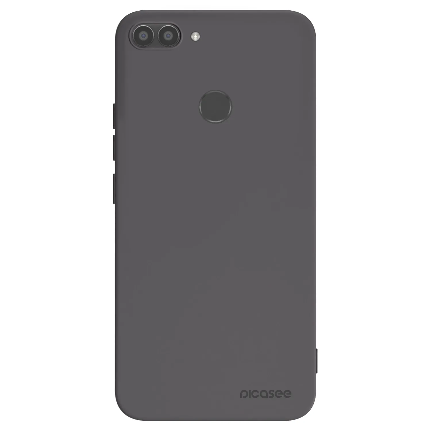 Picasee Μαύρη θήκη σιλικόνης για Huawei P Smart - Clear