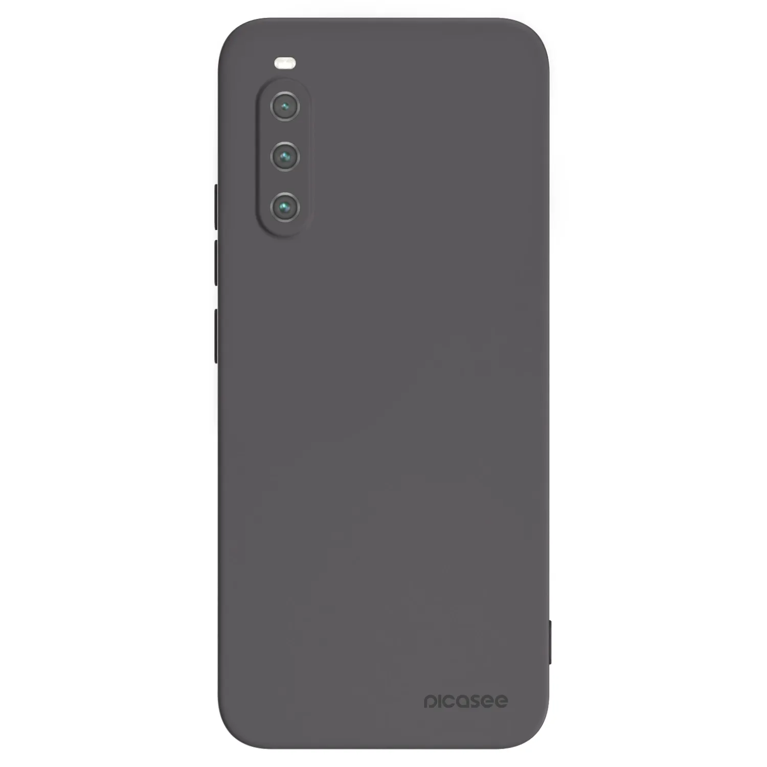 Picasee Μαύρη θήκη σιλικόνης για Sony Xperia 10 IV 5G - Clear