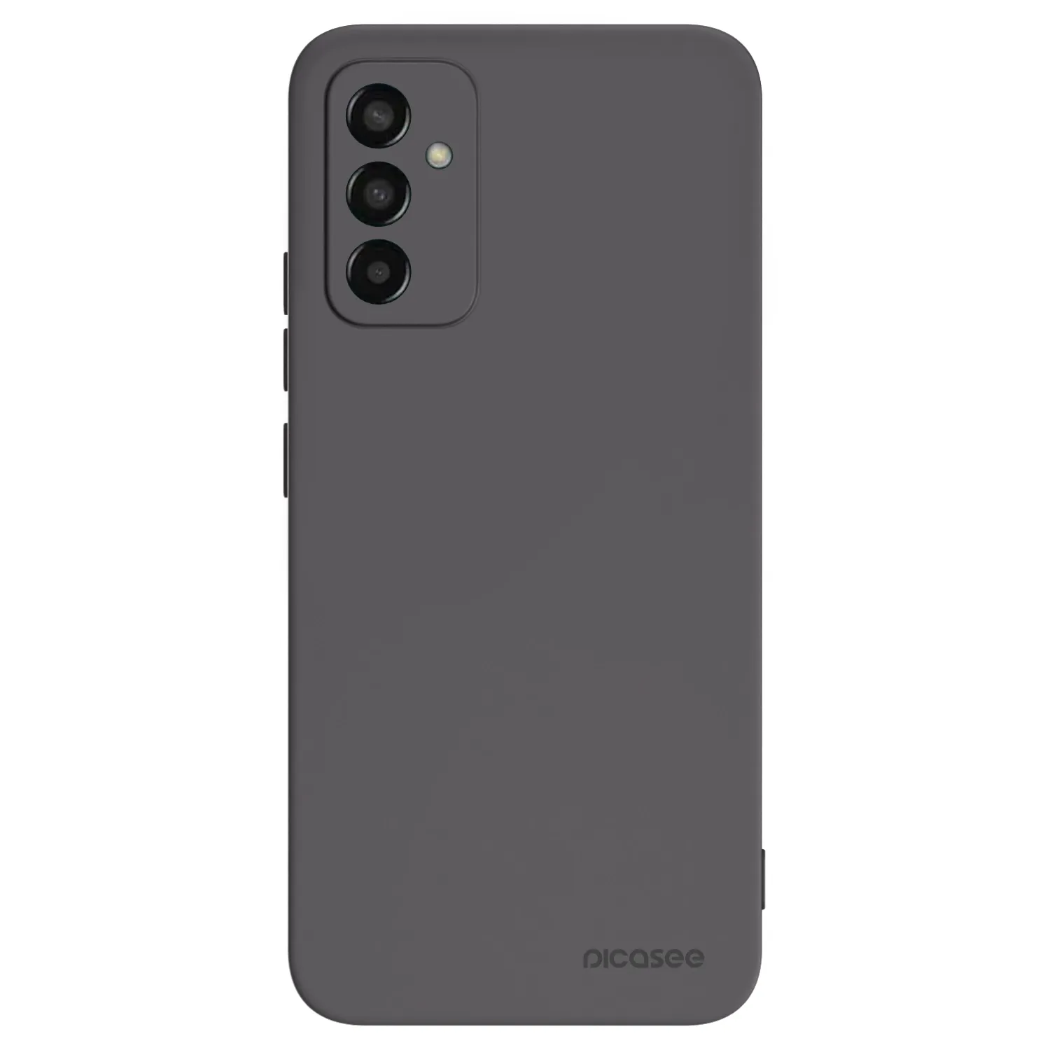 Picasee Μαύρη θήκη σιλικόνης για Samsung Galaxy M13 M135F - Clear