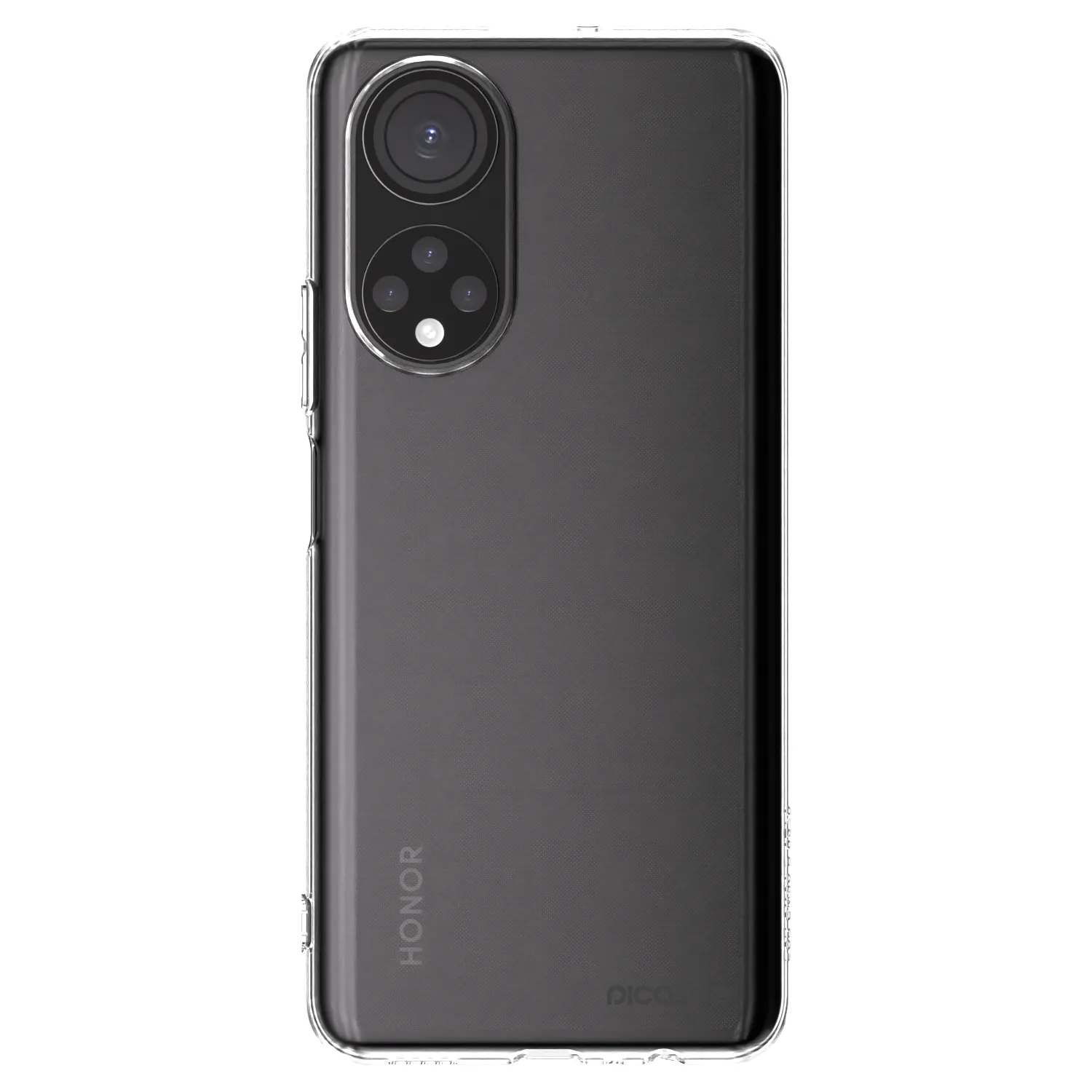 Picasee διαφανής θήκη σιλικόνης Honor X7 - Clear