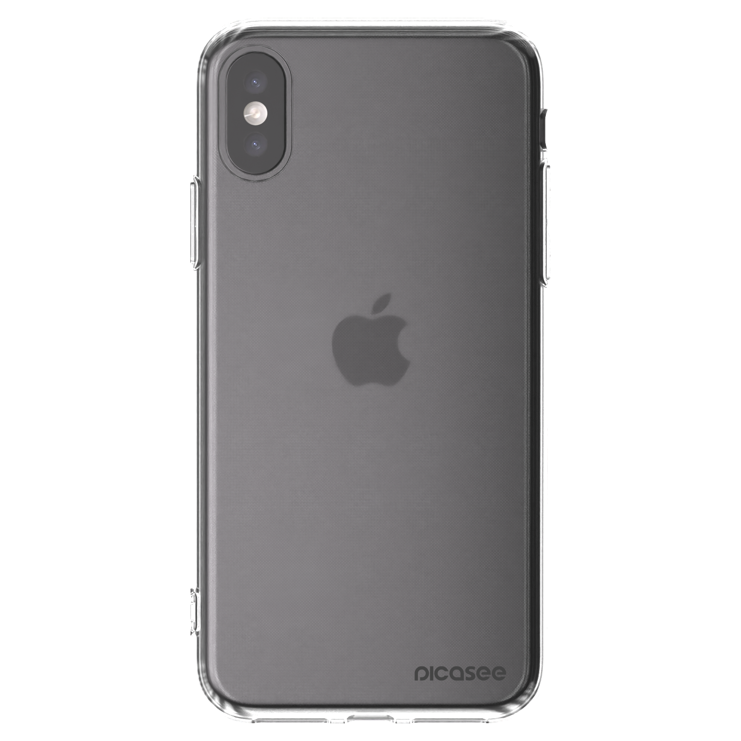 Picasee διαφανής θήκη σιλικόνης Apple iPhone X/XS - Clear