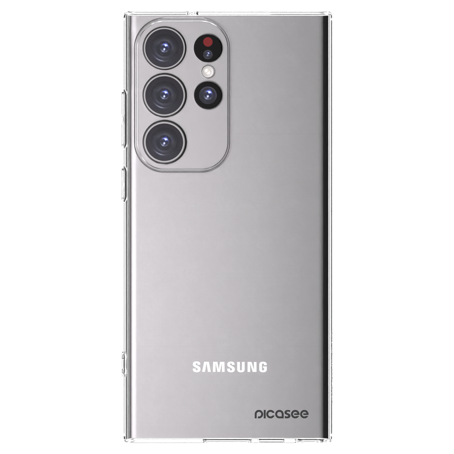 Picasee διαφανής θήκη σιλικόνης Samsung Galaxy S23 Ultra 5G - Clear