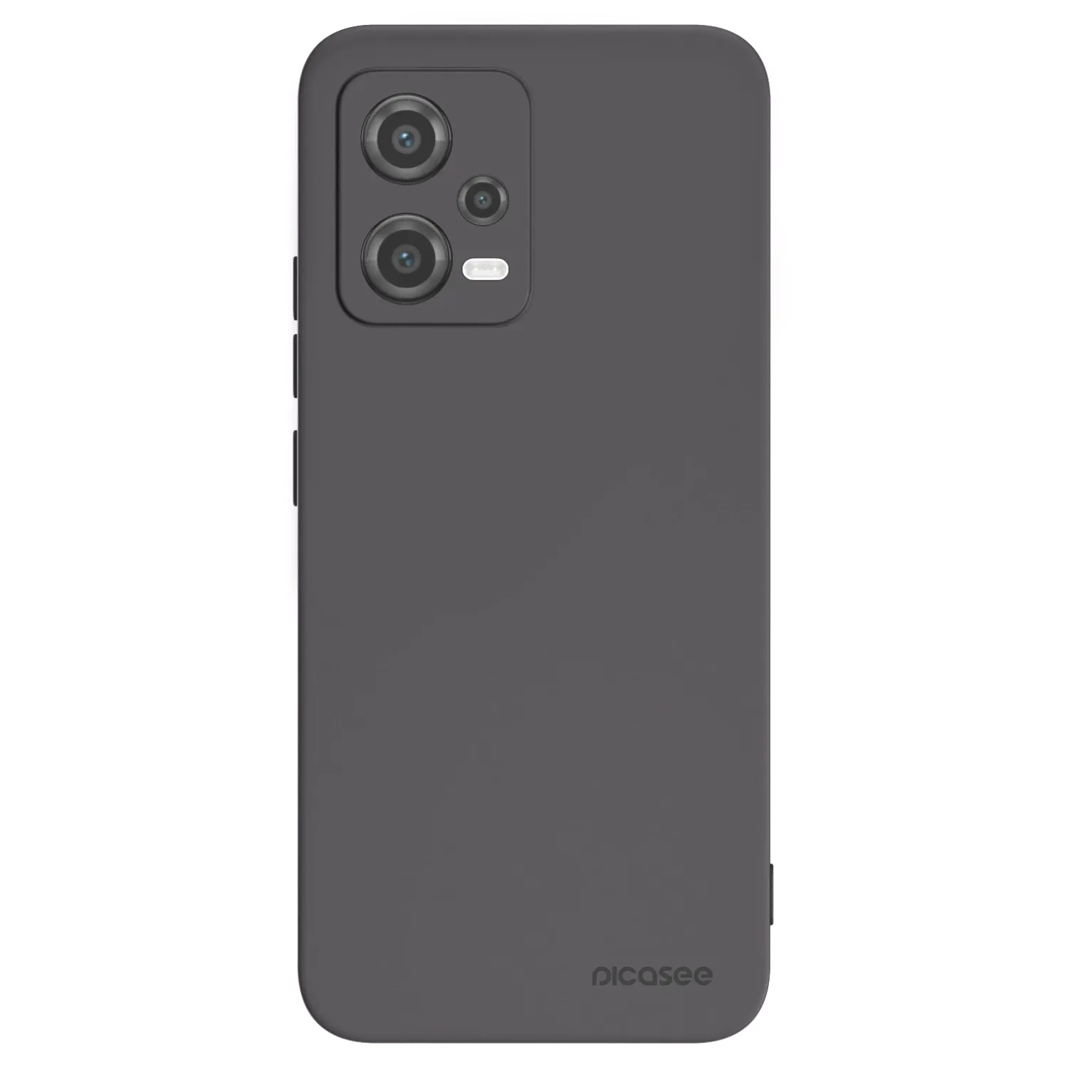 Picasee Μαύρη θήκη σιλικόνης για Xiaomi Poco X5 - Clear