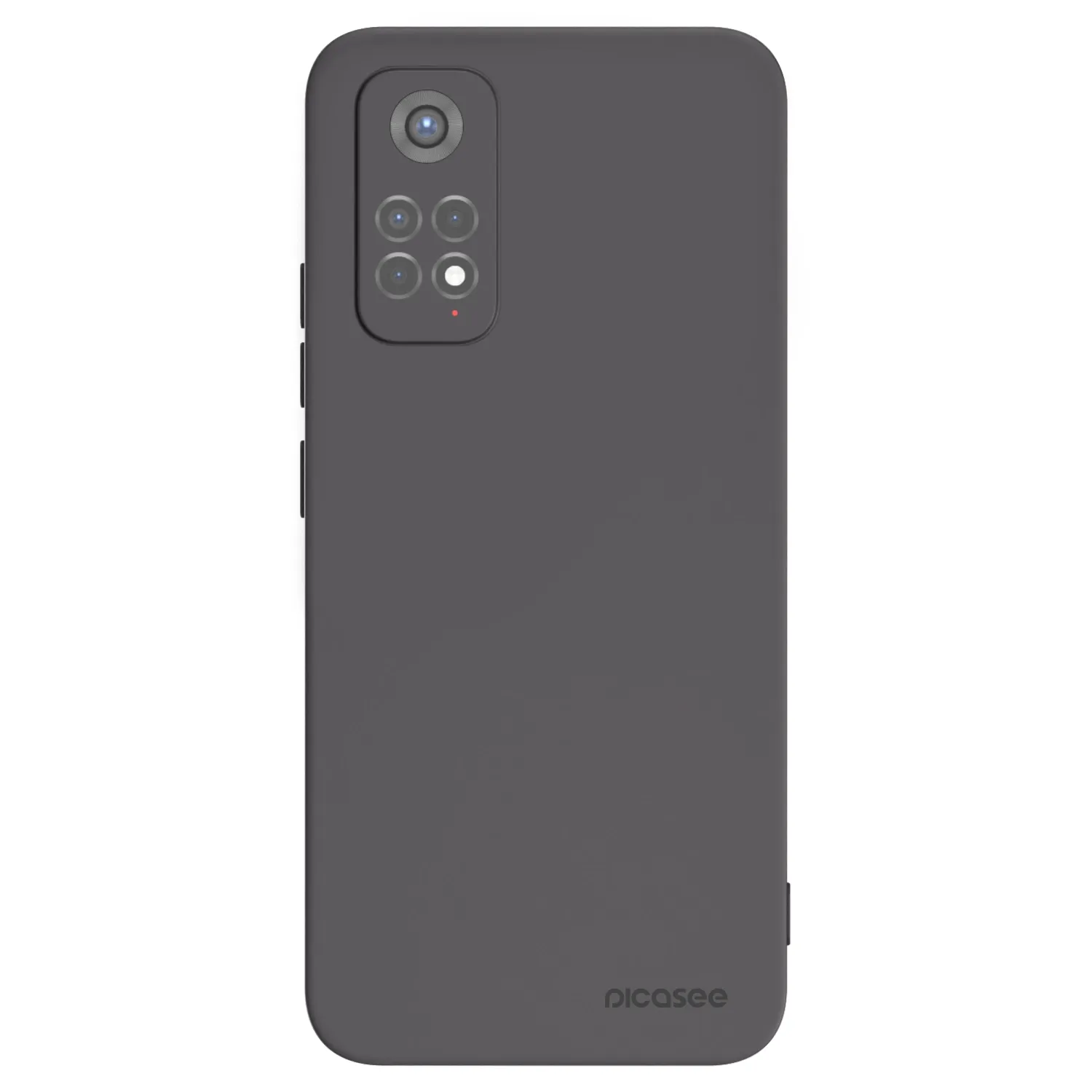 Picasee Μαύρη θήκη σιλικόνης για Xiaomi Redmi Note 11S 5G - Clear
