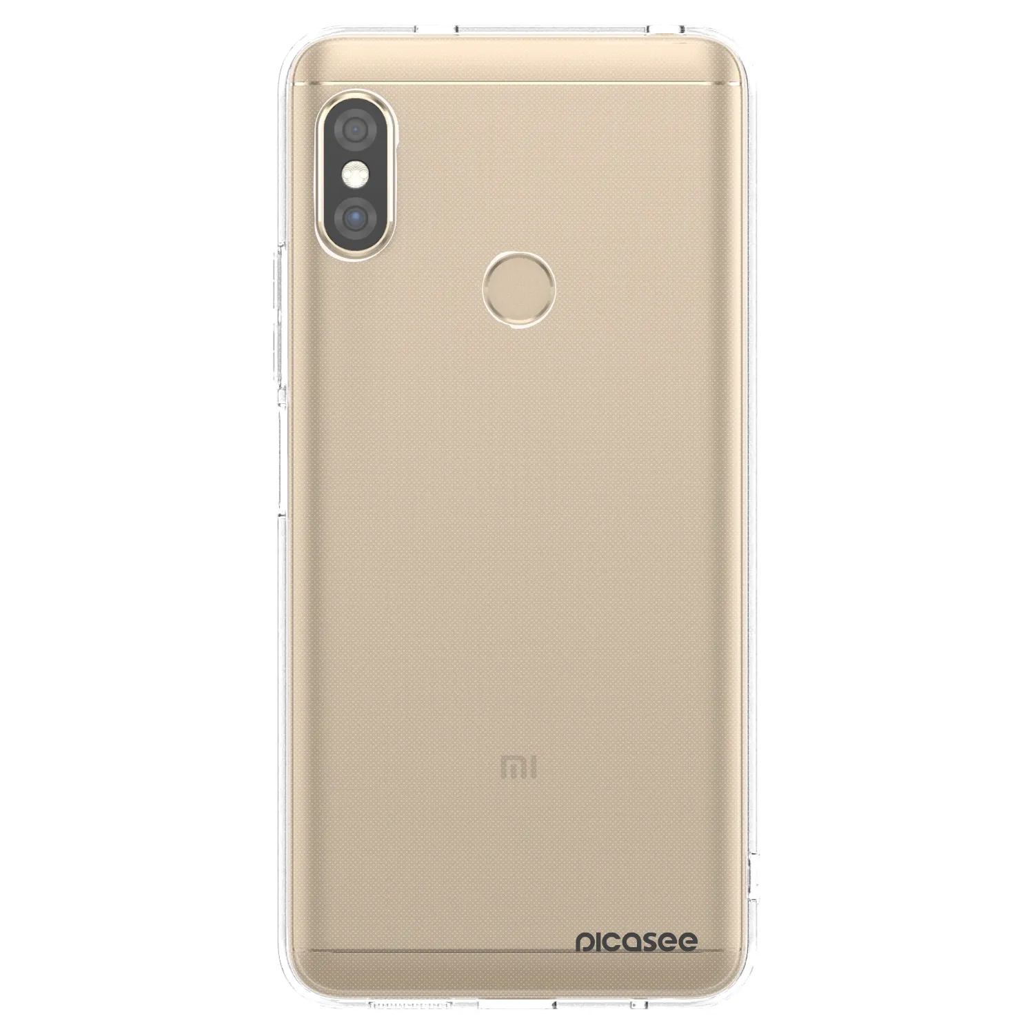 Picasee διαφανής θήκη σιλικόνης Xiaomi Redmi Note 5 Global - Clear