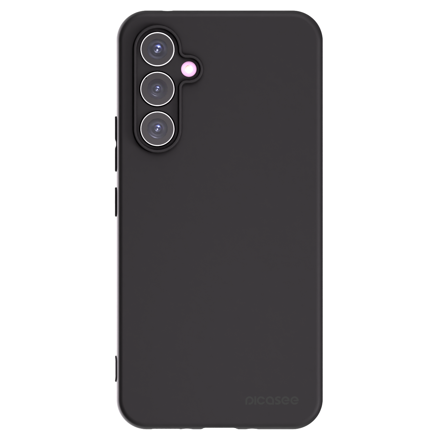 Picasee Μαύρη θήκη σιλικόνης για Samsung Galaxy A54 5G A546B - Clear