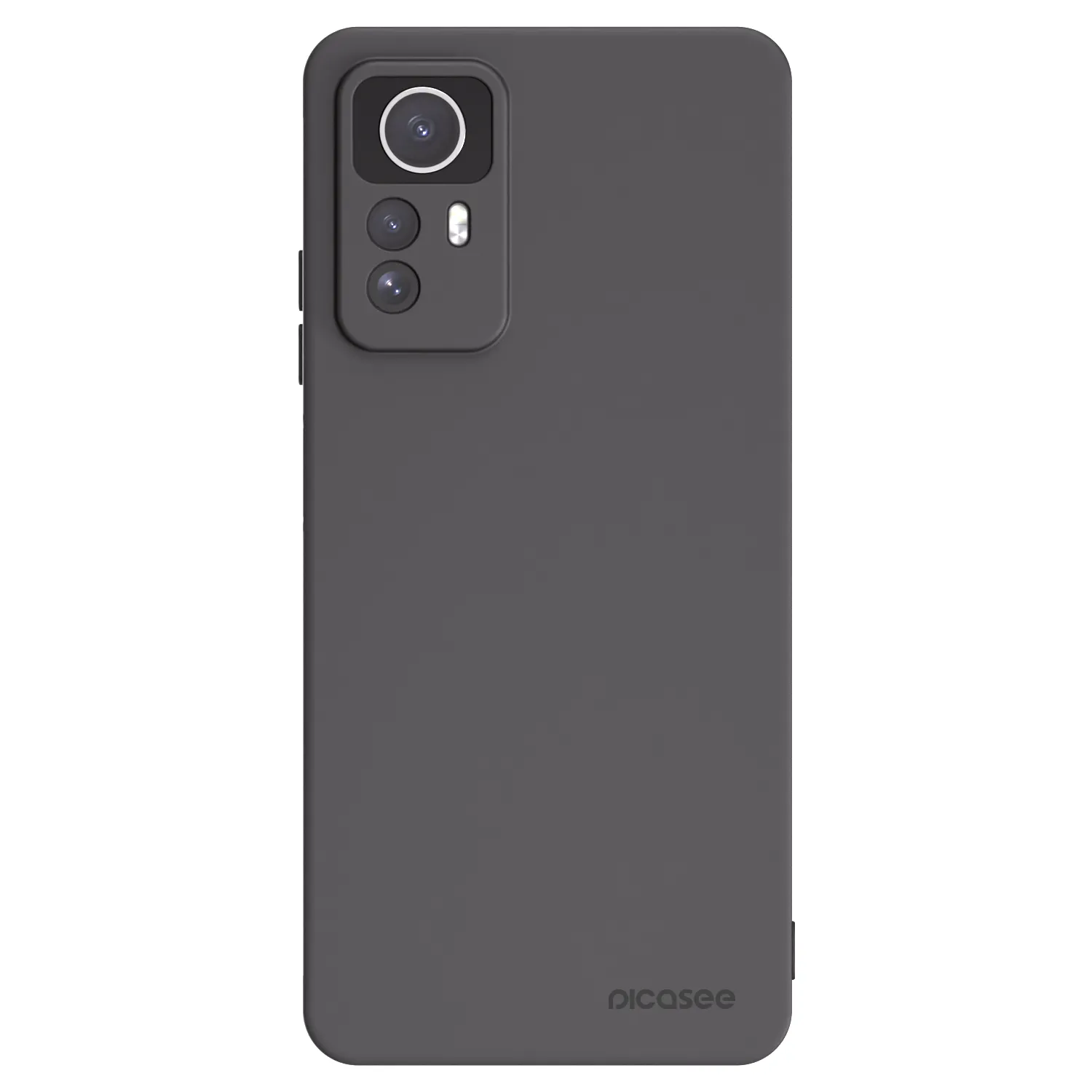 Picasee Μαύρη θήκη σιλικόνης για Xiaomi Redmi Note 12S - Clear