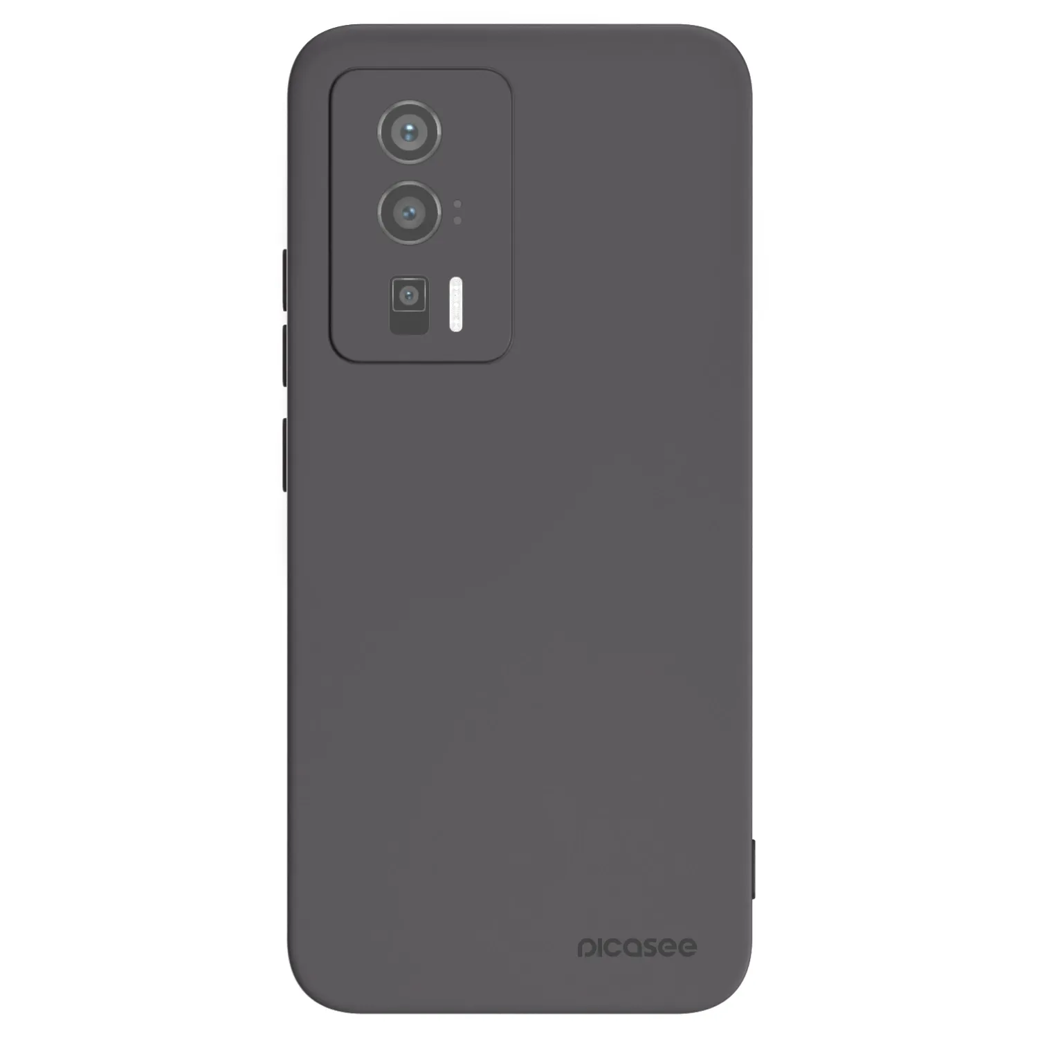 Picasee Μαύρη θήκη σιλικόνης για Xiaomi Poco F5 Pro 5G - Clear