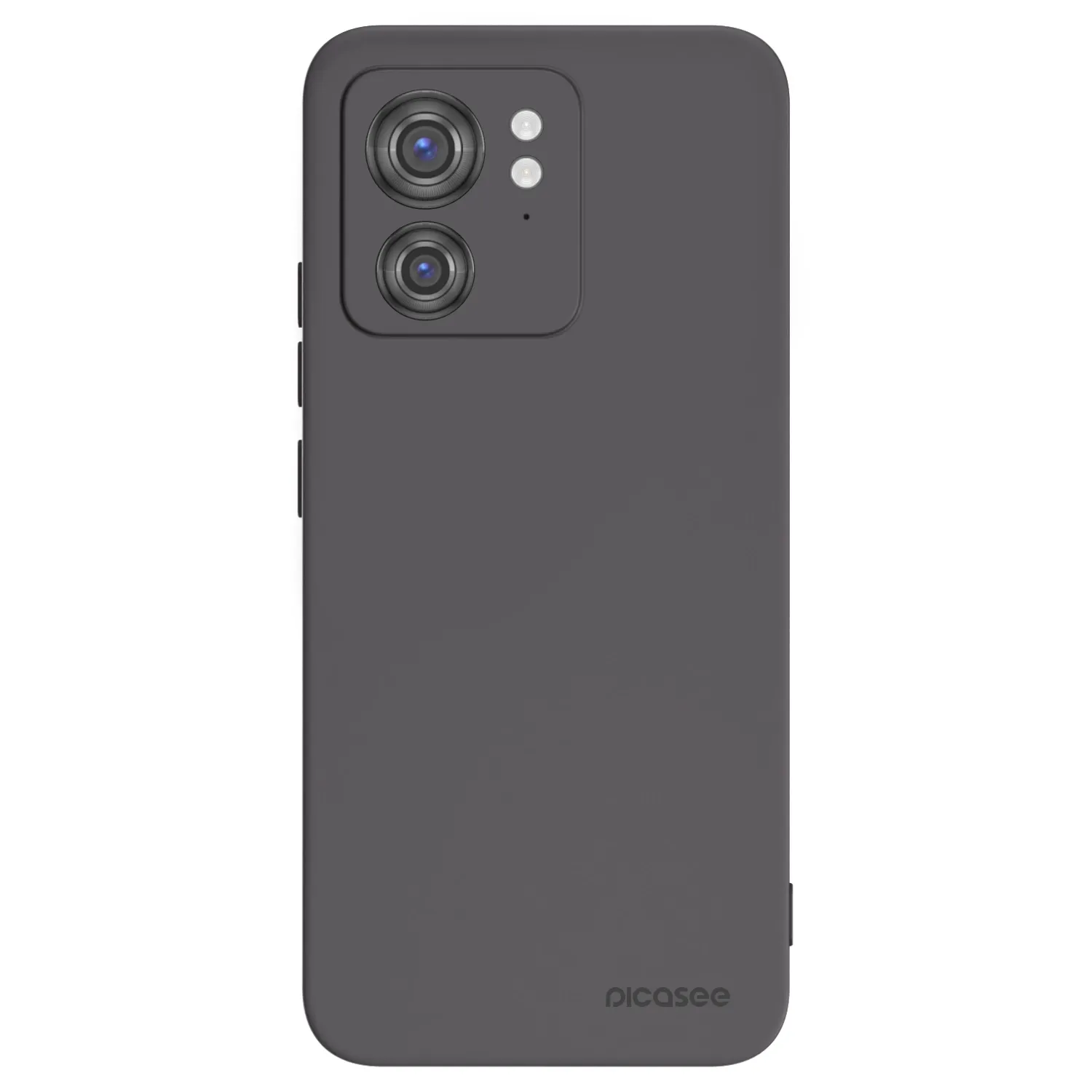 Picasee Μαύρη θήκη σιλικόνης για Motorola Edge 40 - Clear