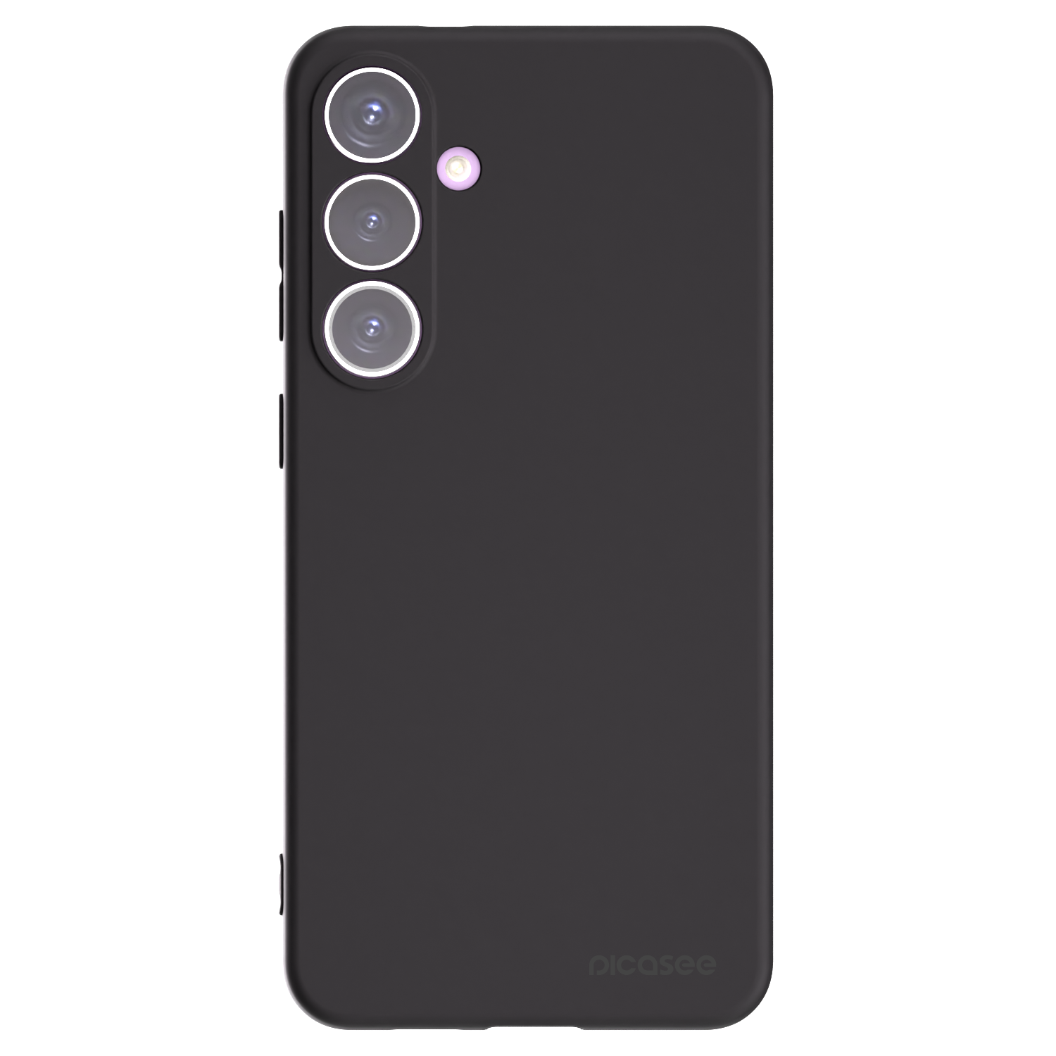 Picasee Μαύρη θήκη σιλικόνης για Samsung Galaxy S24+ S926B 5G - Clear