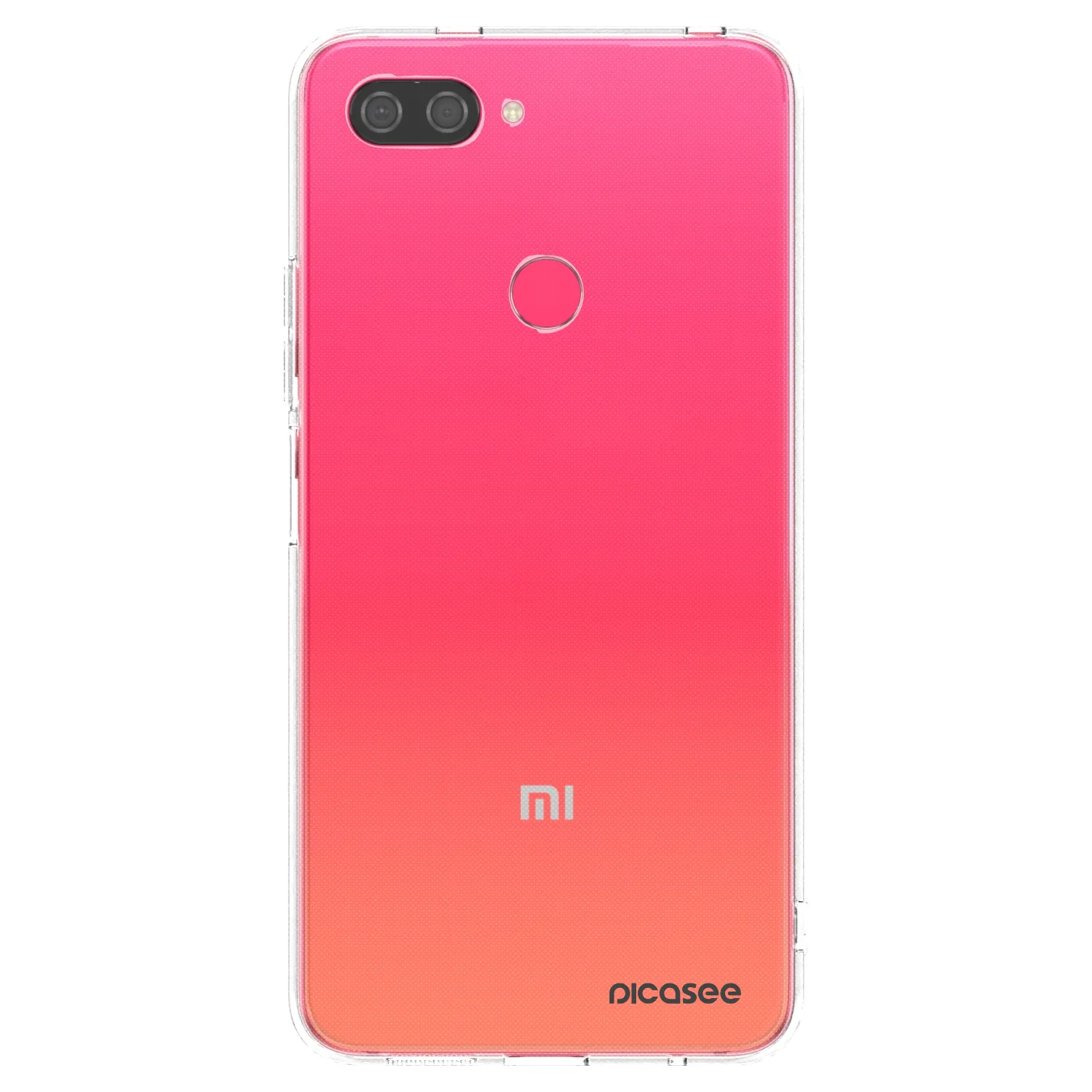 Picasee διαφανής θήκη σιλικόνης Xiaomi Mi 8 Lite - Clear