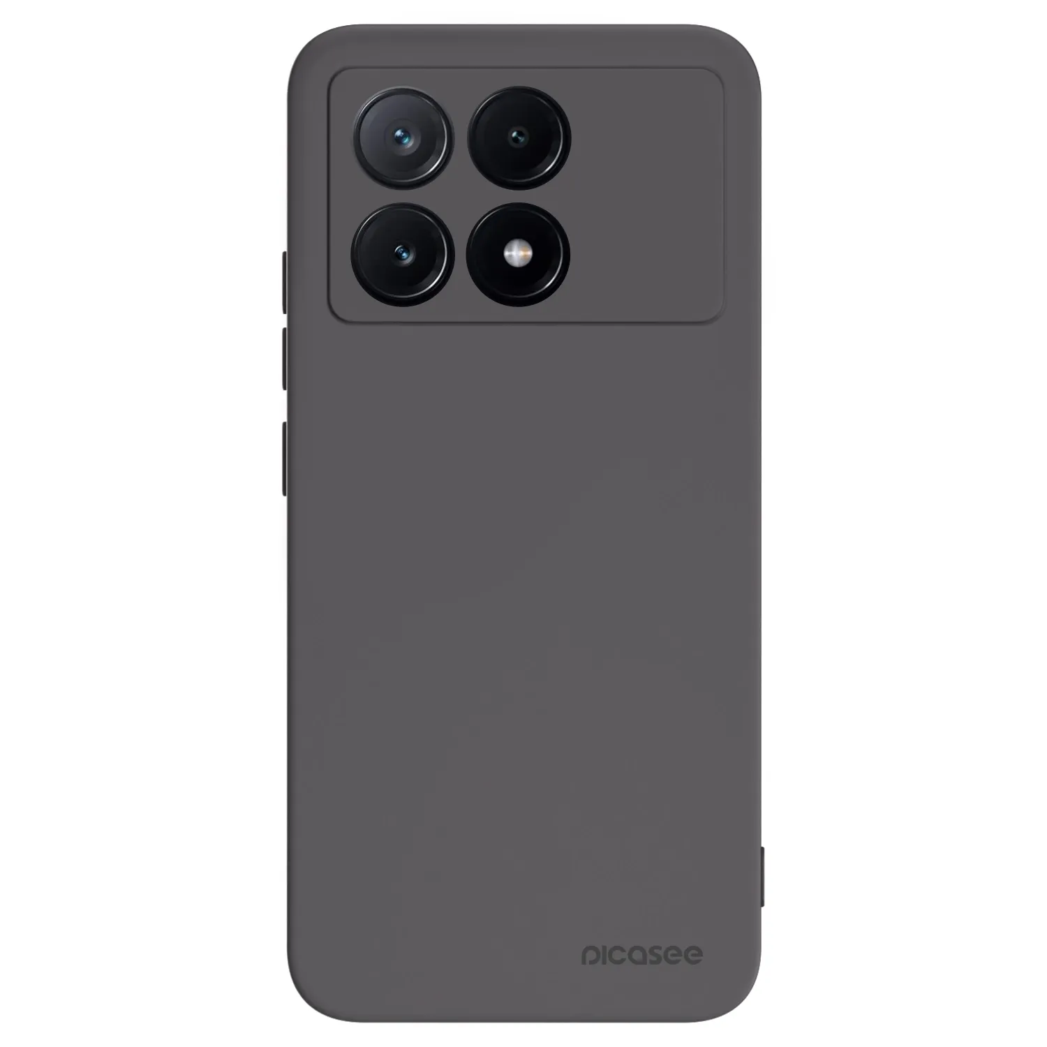 Picasee Μαύρη θήκη σιλικόνης για Xiaomi Poco X6 Pro - Clear