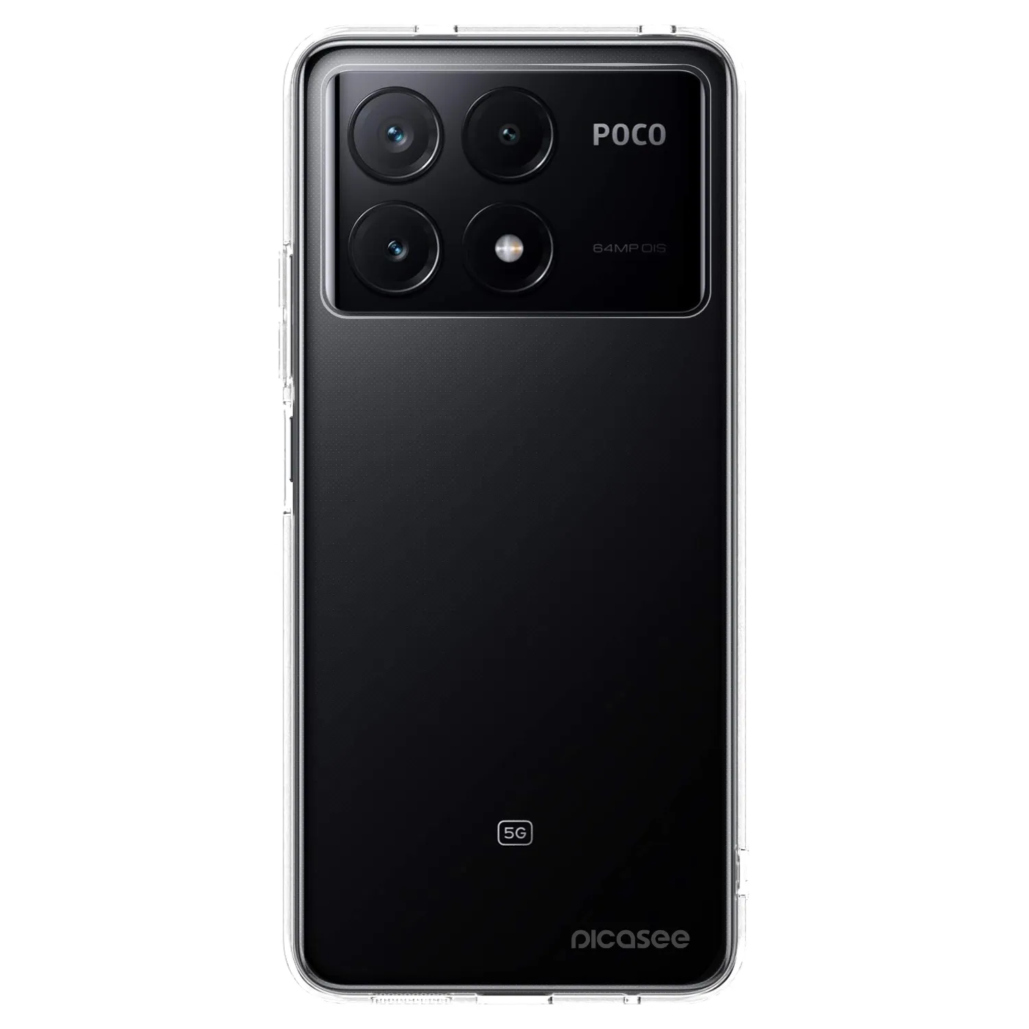 Picasee διαφανής θήκη σιλικόνης Xiaomi Poco X6 Pro - Clear