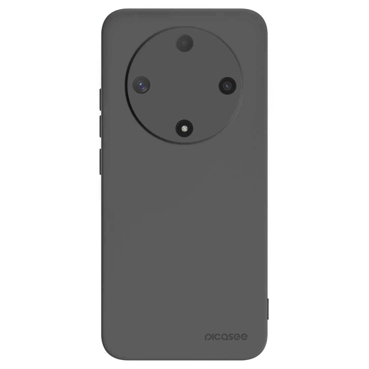 Picasee Μαύρη θήκη σιλικόνης για Honor Magic6 Lite 5G - Clear