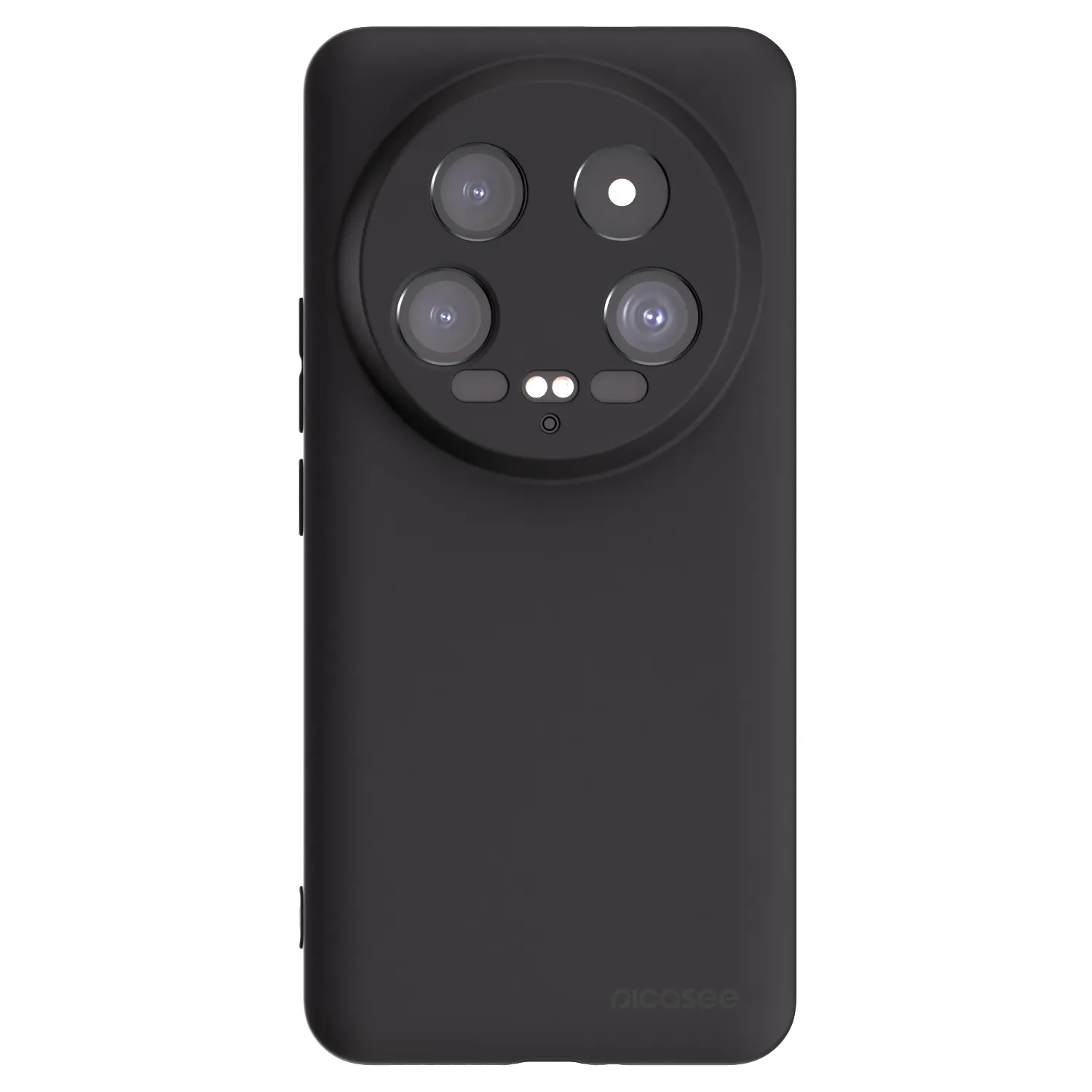 Picasee Μαύρη θήκη σιλικόνης για Xiaomi 14 Ultra - Clear