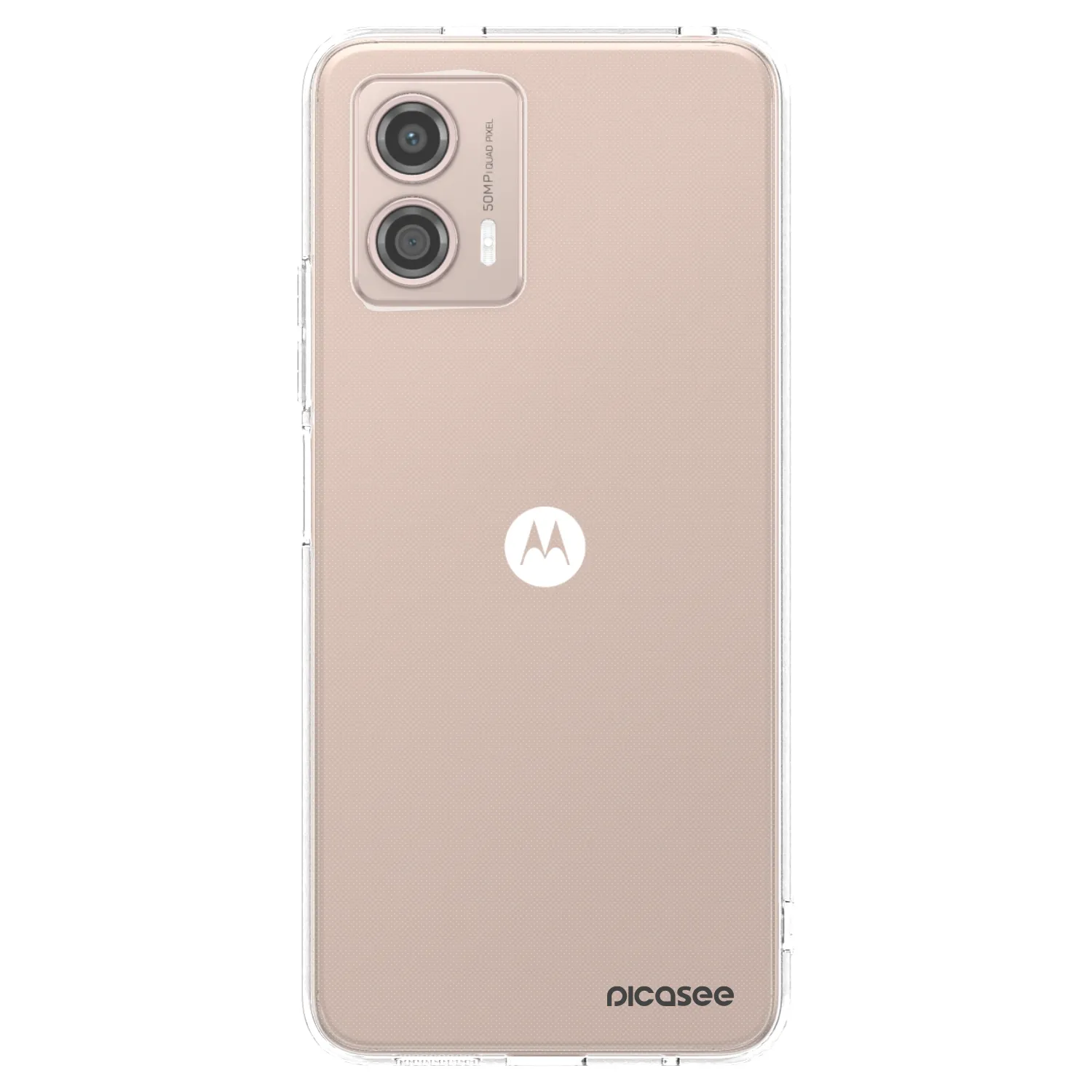 Picasee διαφανής θήκη σιλικόνης Motorola Moto G53 5G - Clear