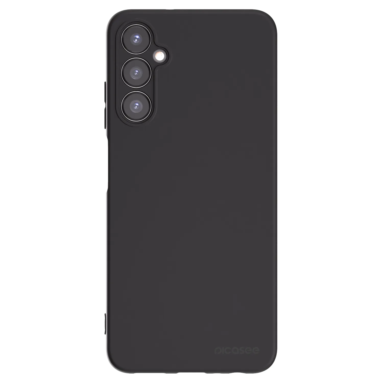 Picasee Μαύρη θήκη σιλικόνης για Samsung Galaxy A05s A057G - Clear