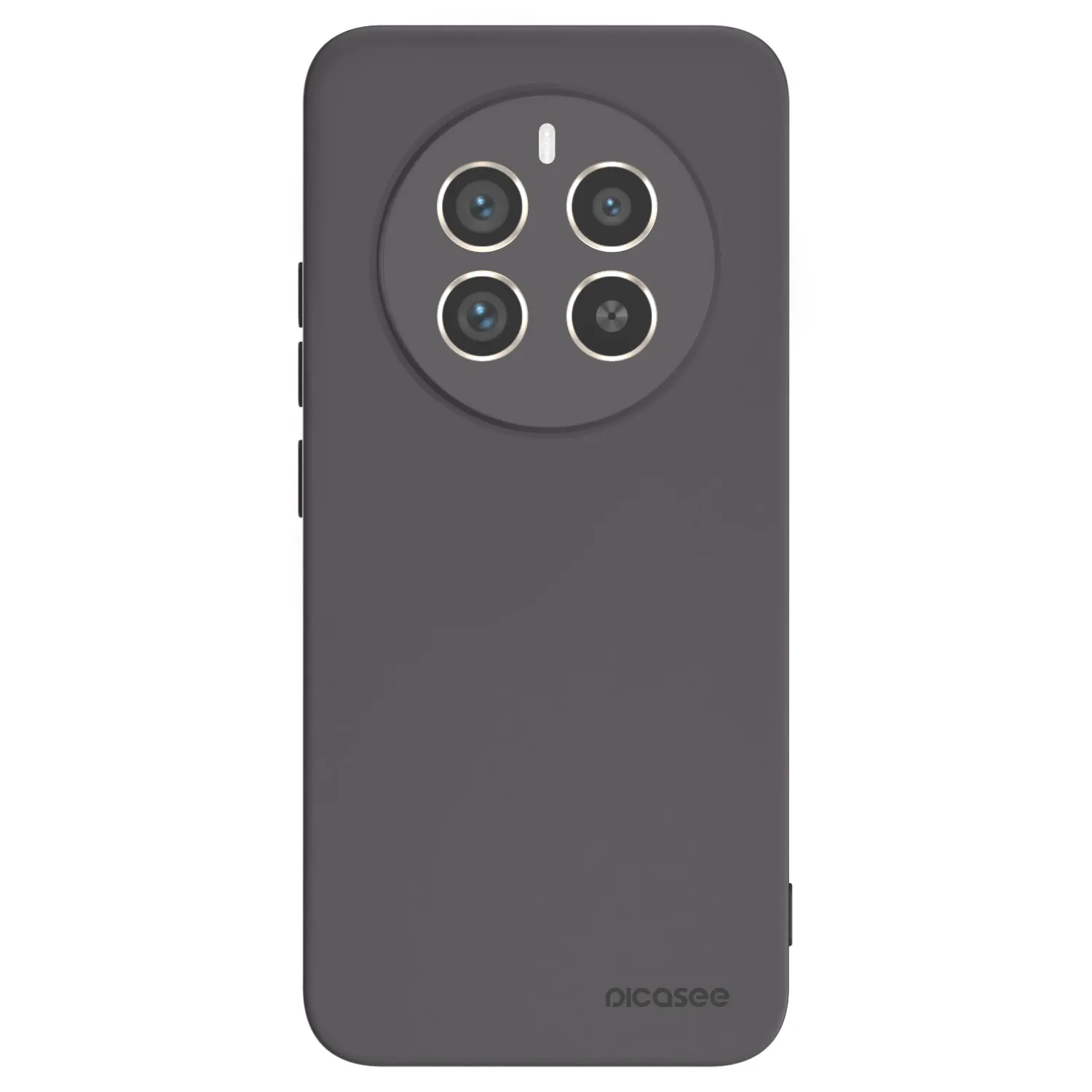 Picasee Μαύρη θήκη σιλικόνης για Realme 12 Pro 5G - Clear