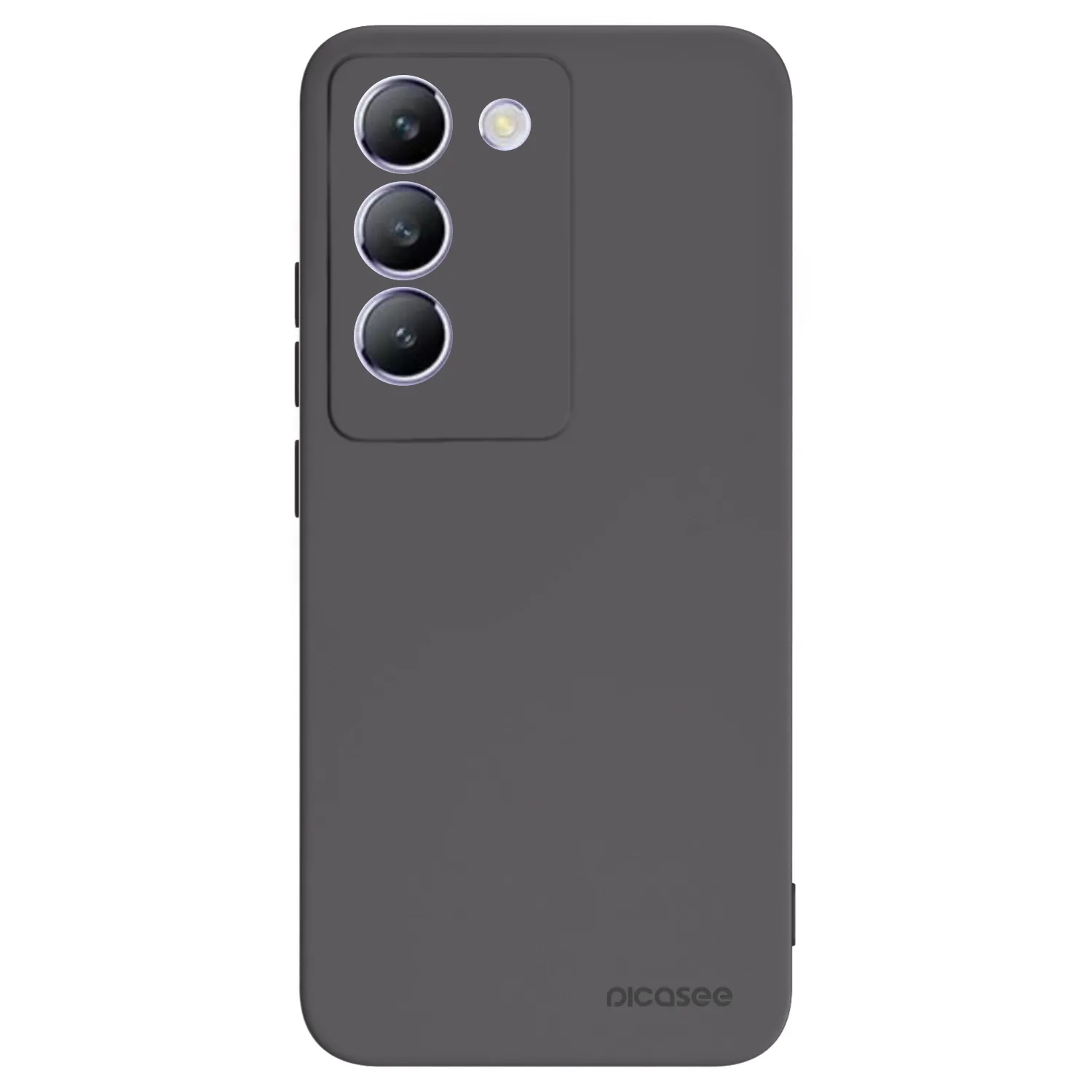 Picasee Μαύρη θήκη σιλικόνης για Vivo V40 SE 5G - Clear