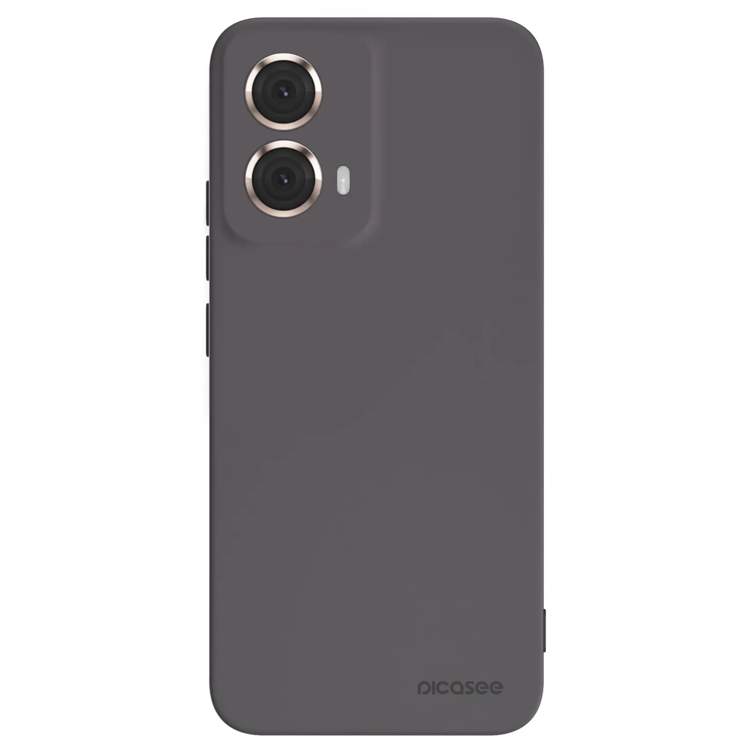 Picasee Μαύρη θήκη σιλικόνης για Motorola Moto G85 - Clear