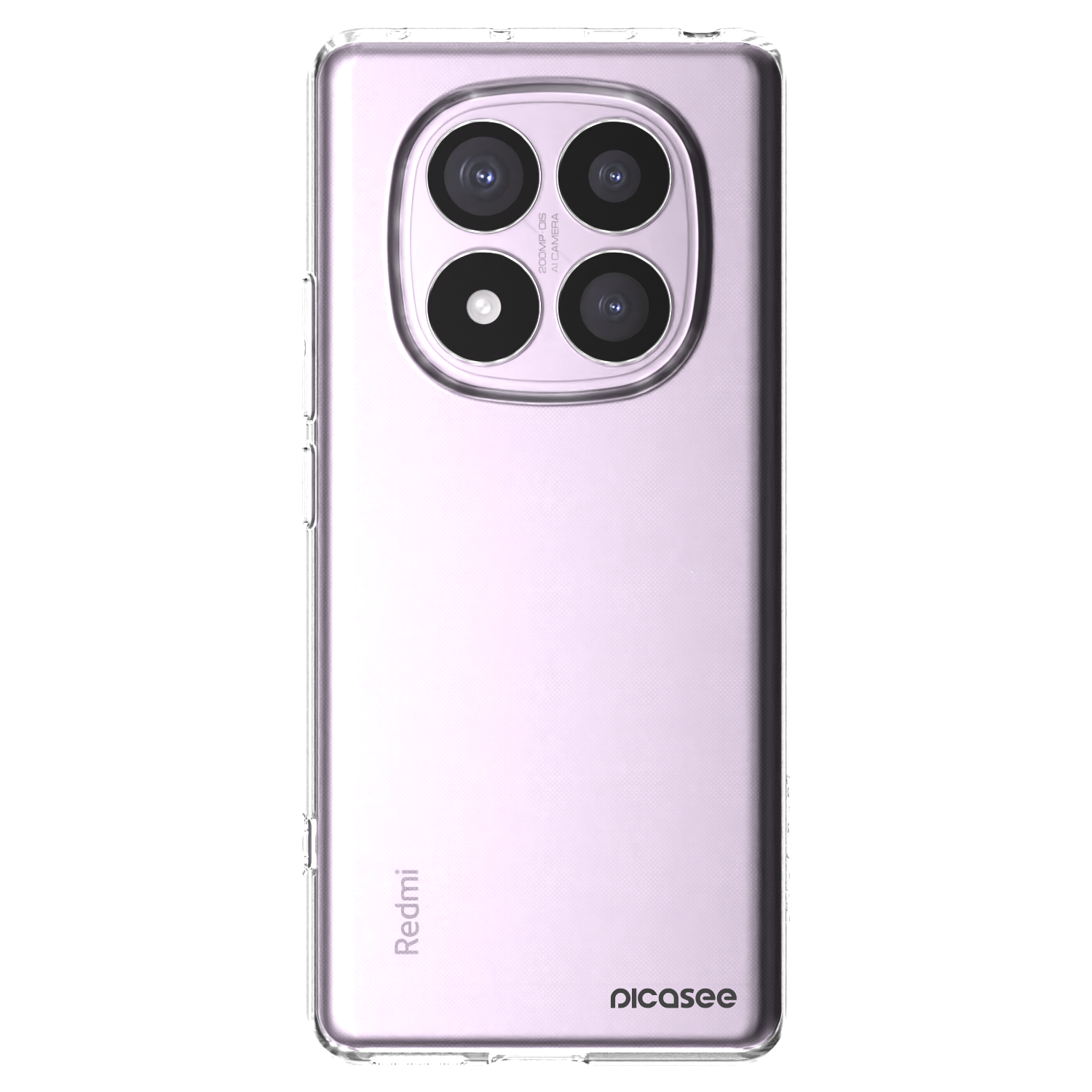 Picasee διαφανής θήκη σιλικόνης Xiaomi Redmi Note 14 Pro 5G - Clear
