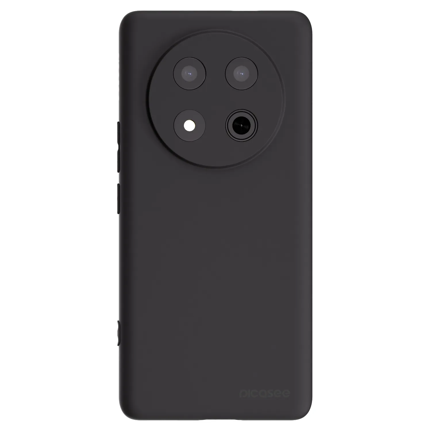 Picasee Μαύρη θήκη σιλικόνης για Honor Magic7 Lite 5G - Clear