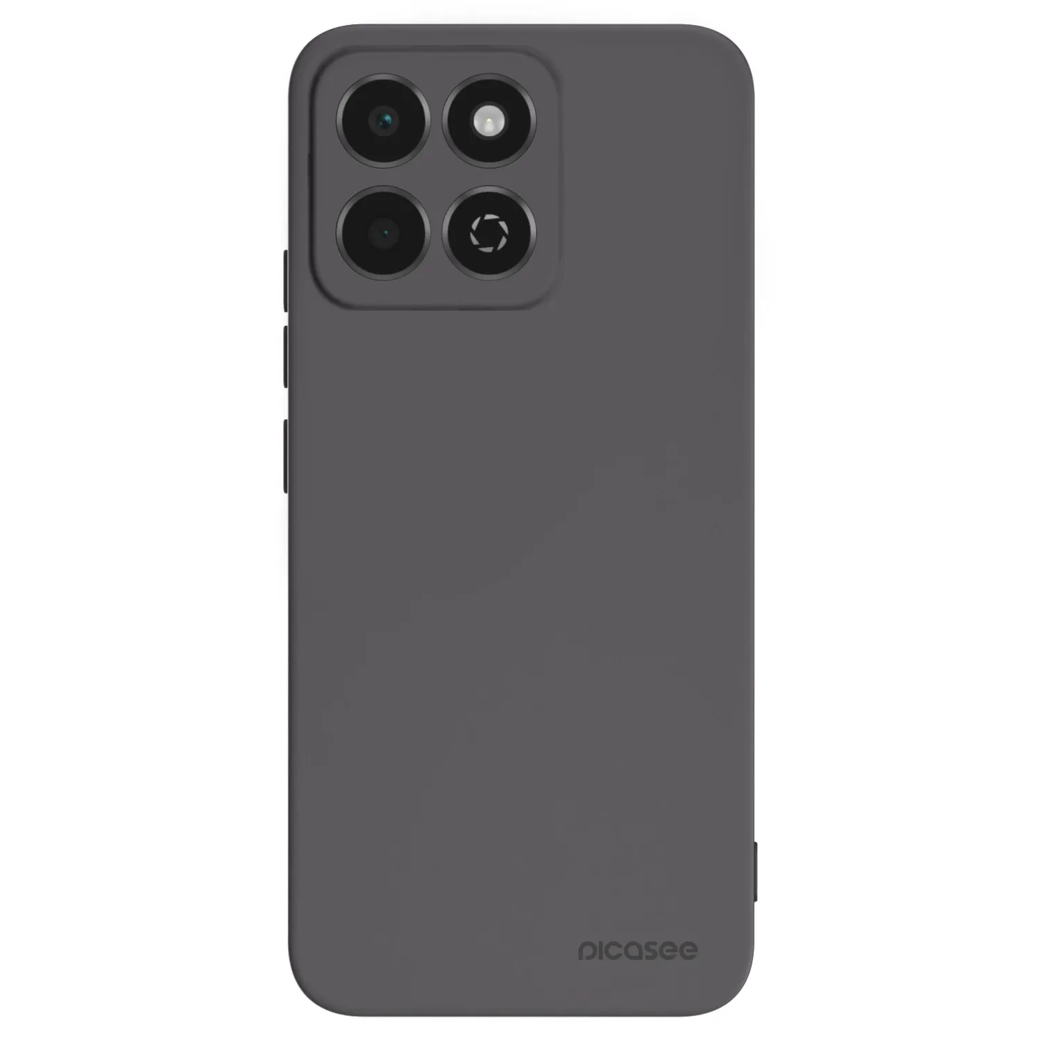 Picasee Μαύρη θήκη σιλικόνης για Honor 200 Smart 5G - Clear