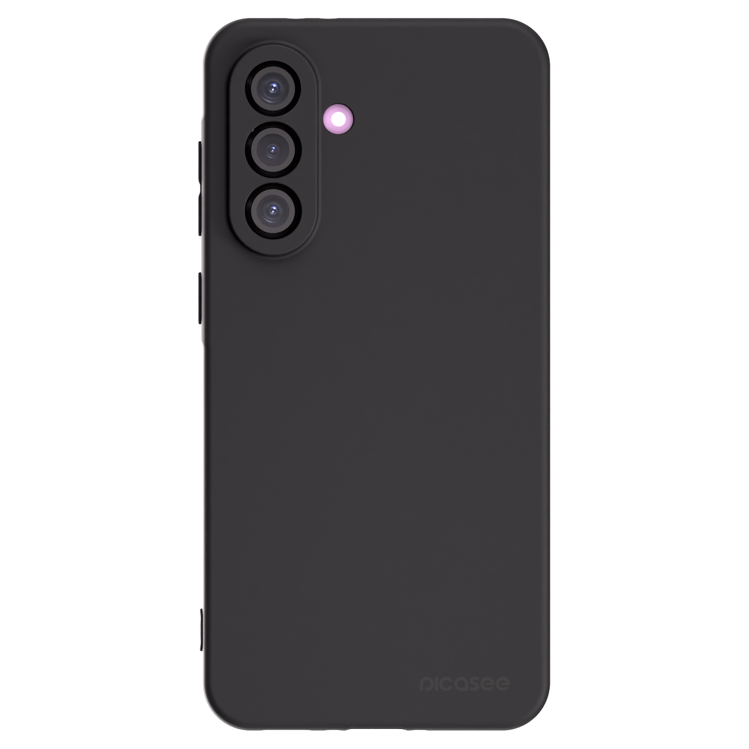 Picasee Μαύρη θήκη σιλικόνης για Samsung Galaxy A36 5G - Clear