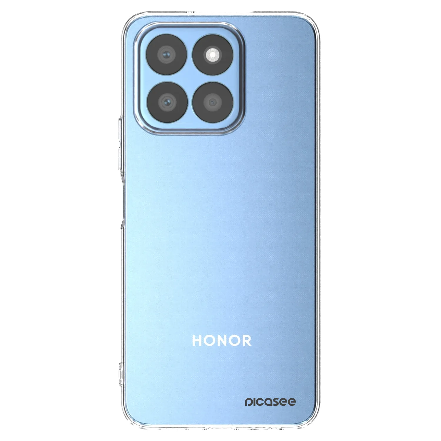 Picasee διαφανής θήκη σιλικόνης Honor X8c - Clear