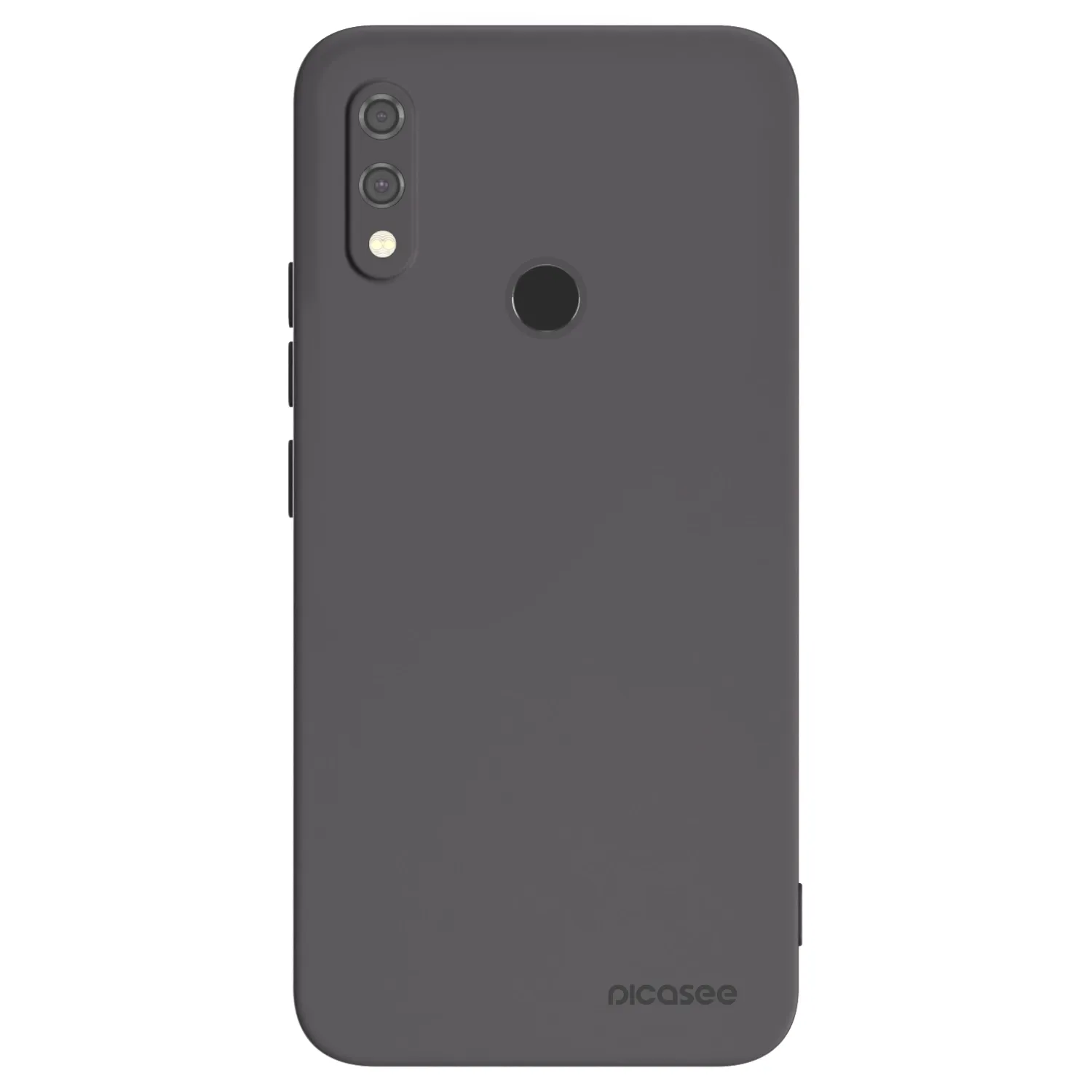 Picasee Μαύρη θήκη σιλικόνης για Xiaomi Redmi Note 7 - Clear