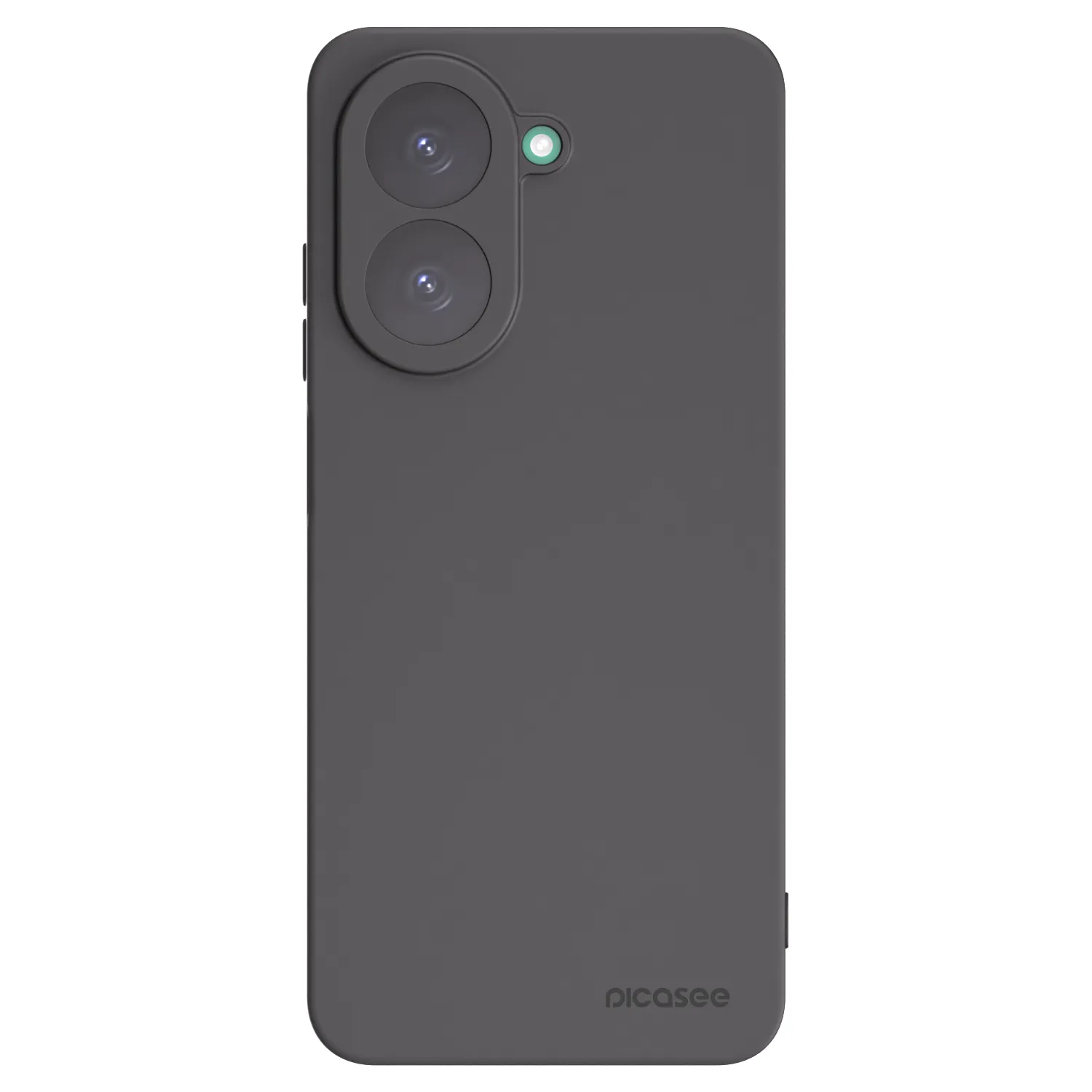 Picasee Μαύρη θήκη σιλικόνης για Xiaomi Redmi A5 - Clear