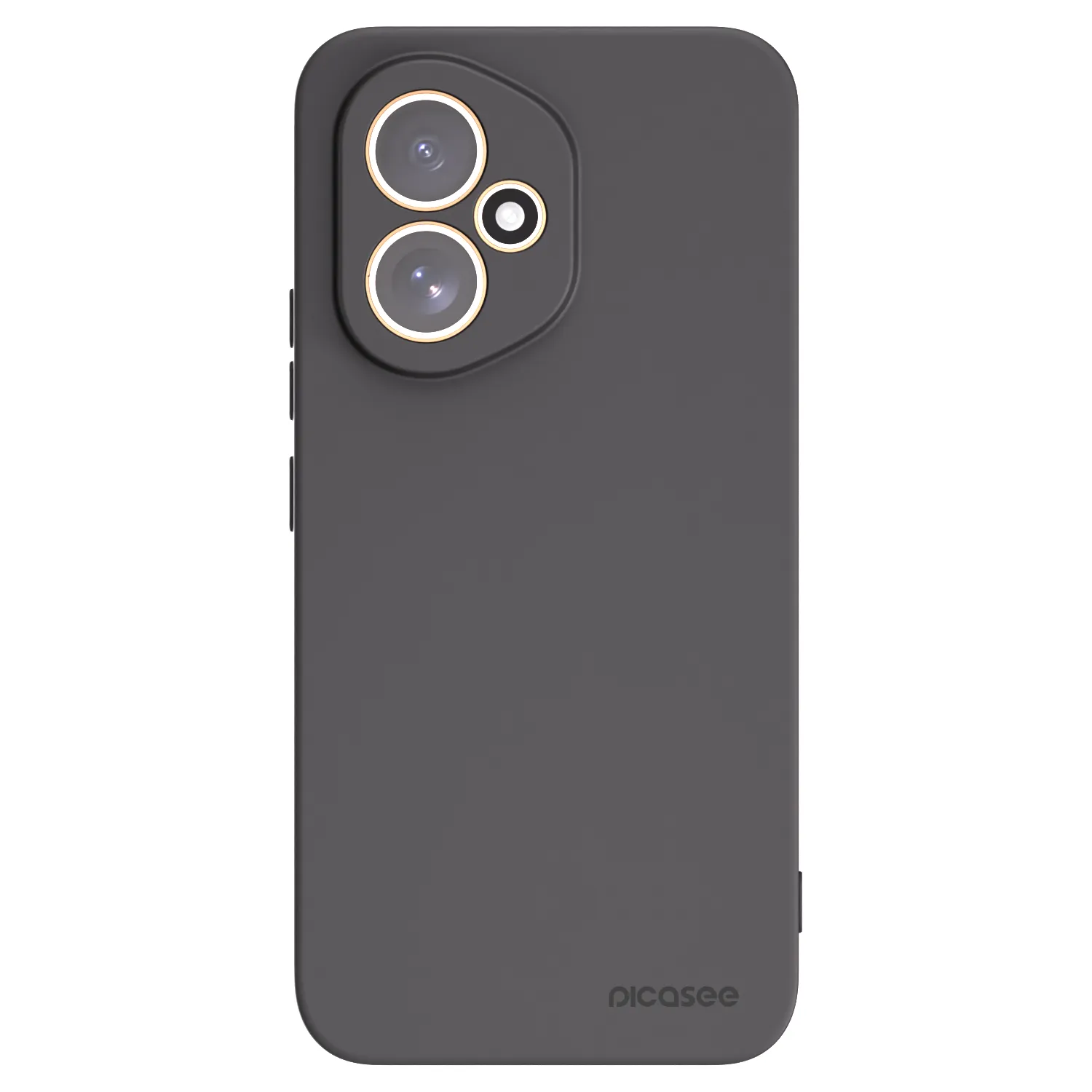 Picasee Μαύρη θήκη σιλικόνης για Honor 400 5G - Clear