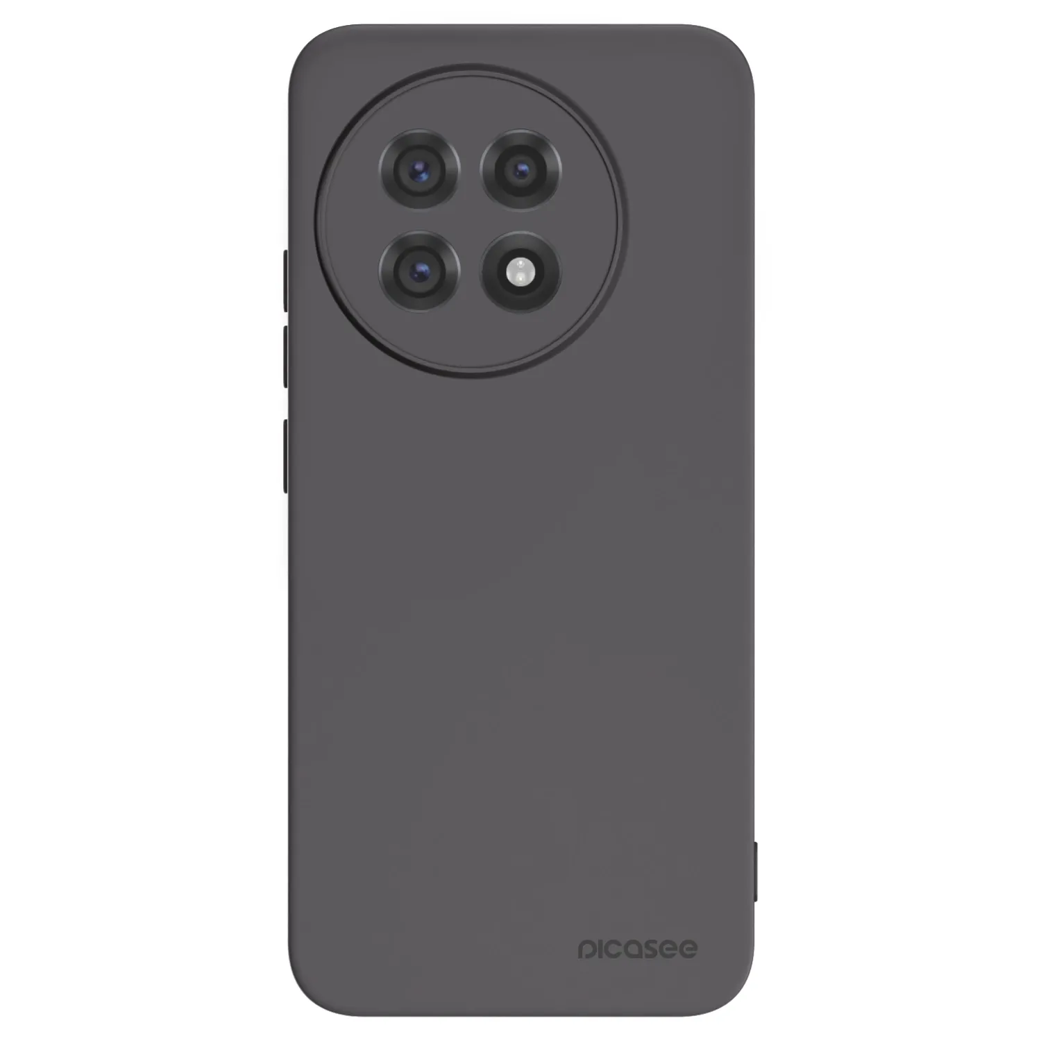 Picasee Μαύρη θήκη σιλικόνης για OnePlus 13R 5G - Clear