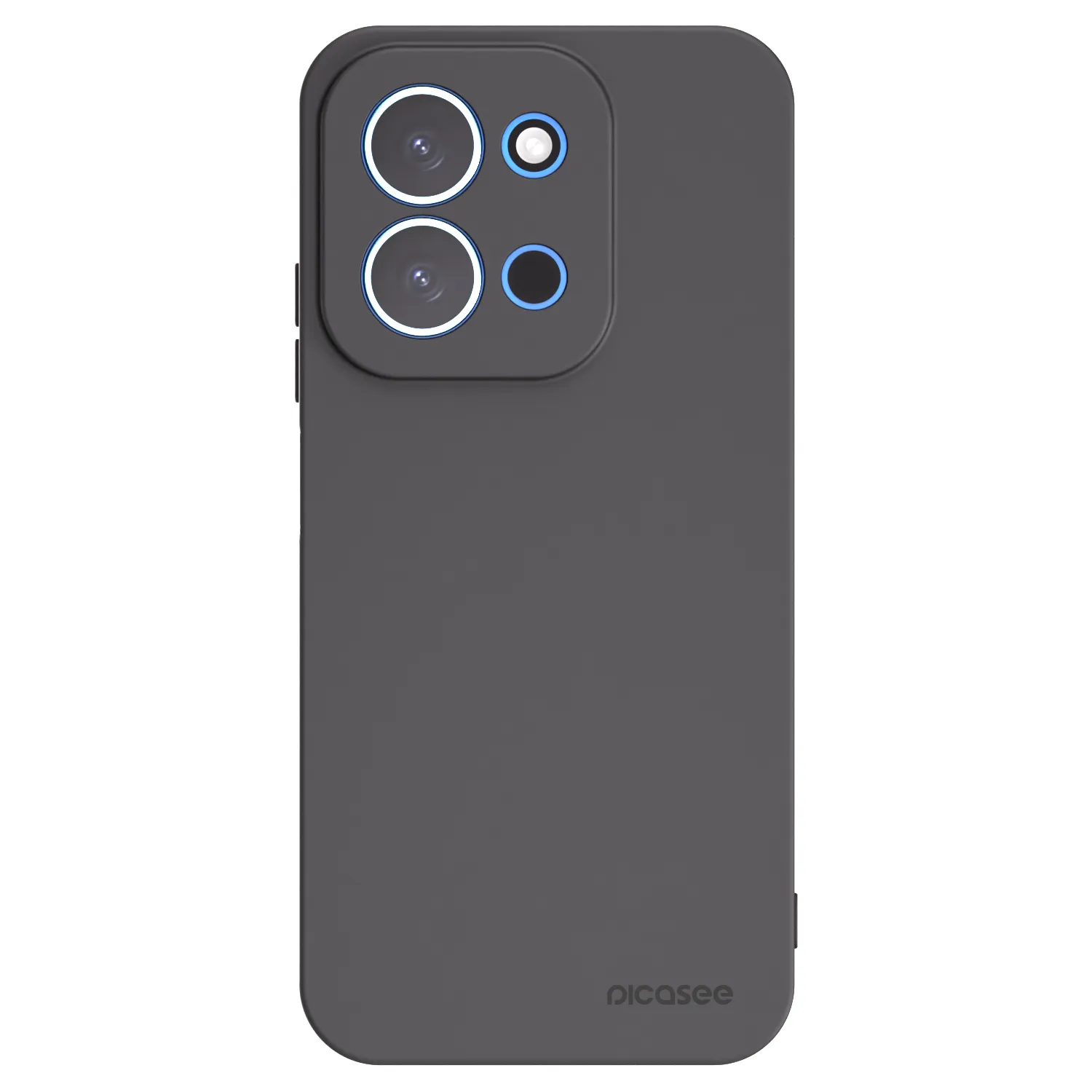 Picasee Μαύρη θήκη σιλικόνης για Xiaomi Redmi 15C 4G - Clear