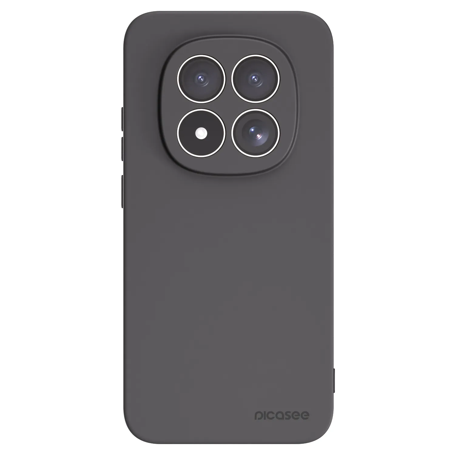 Picasee Μαύρη θήκη σιλικόνης για Xiaomi Redmi Note 15 Pro 4G - Clear