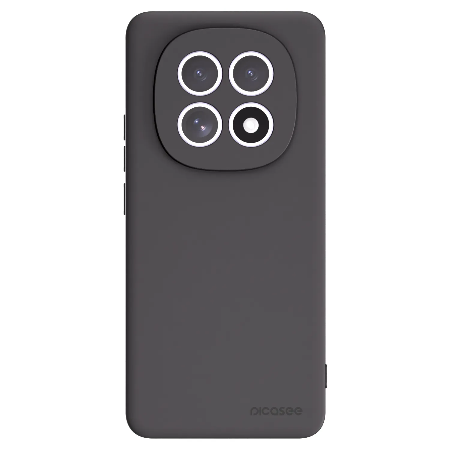 Picasee Μαύρη θήκη σιλικόνης για Xiaomi Redmi Note 15 - Clear