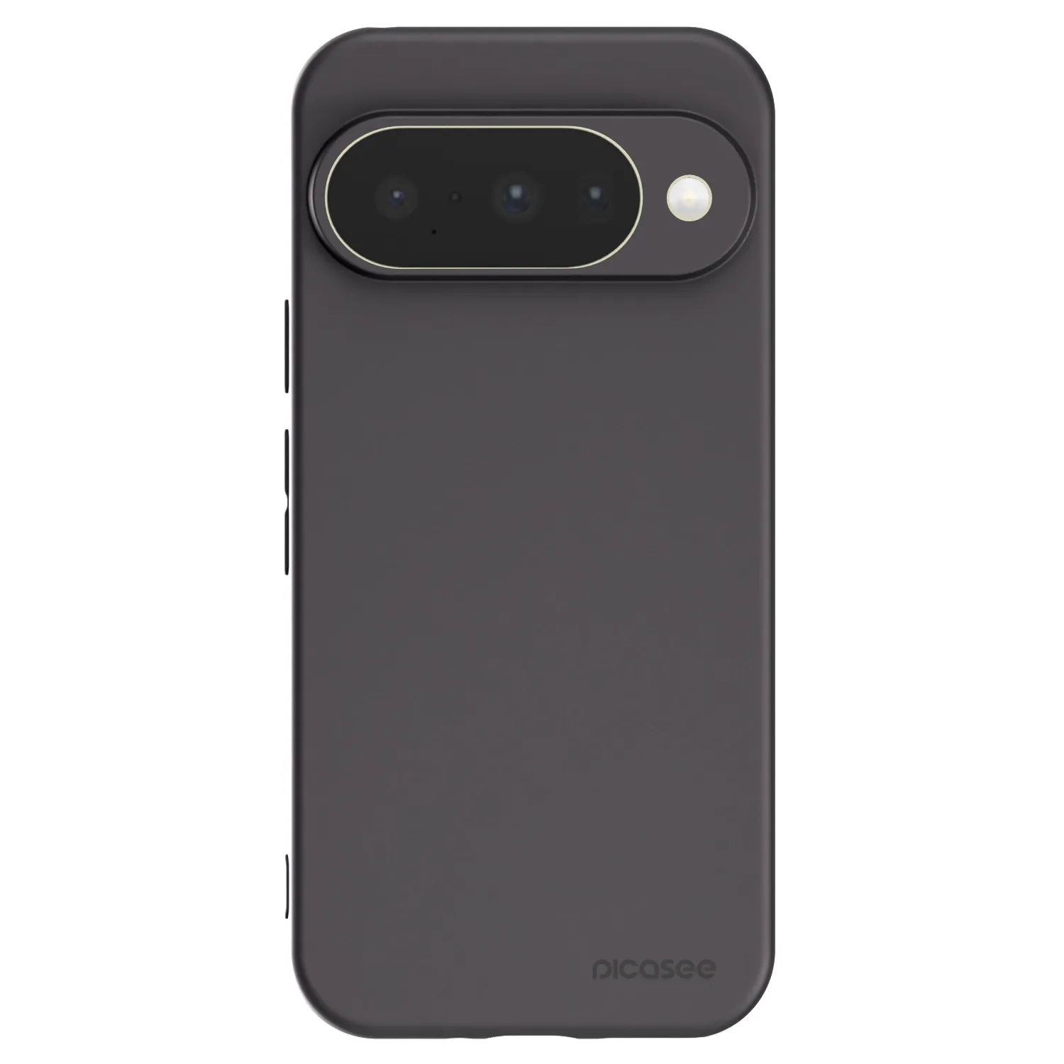Picasee Μαύρη θήκη σιλικόνης για Google Pixel 10 - Clear