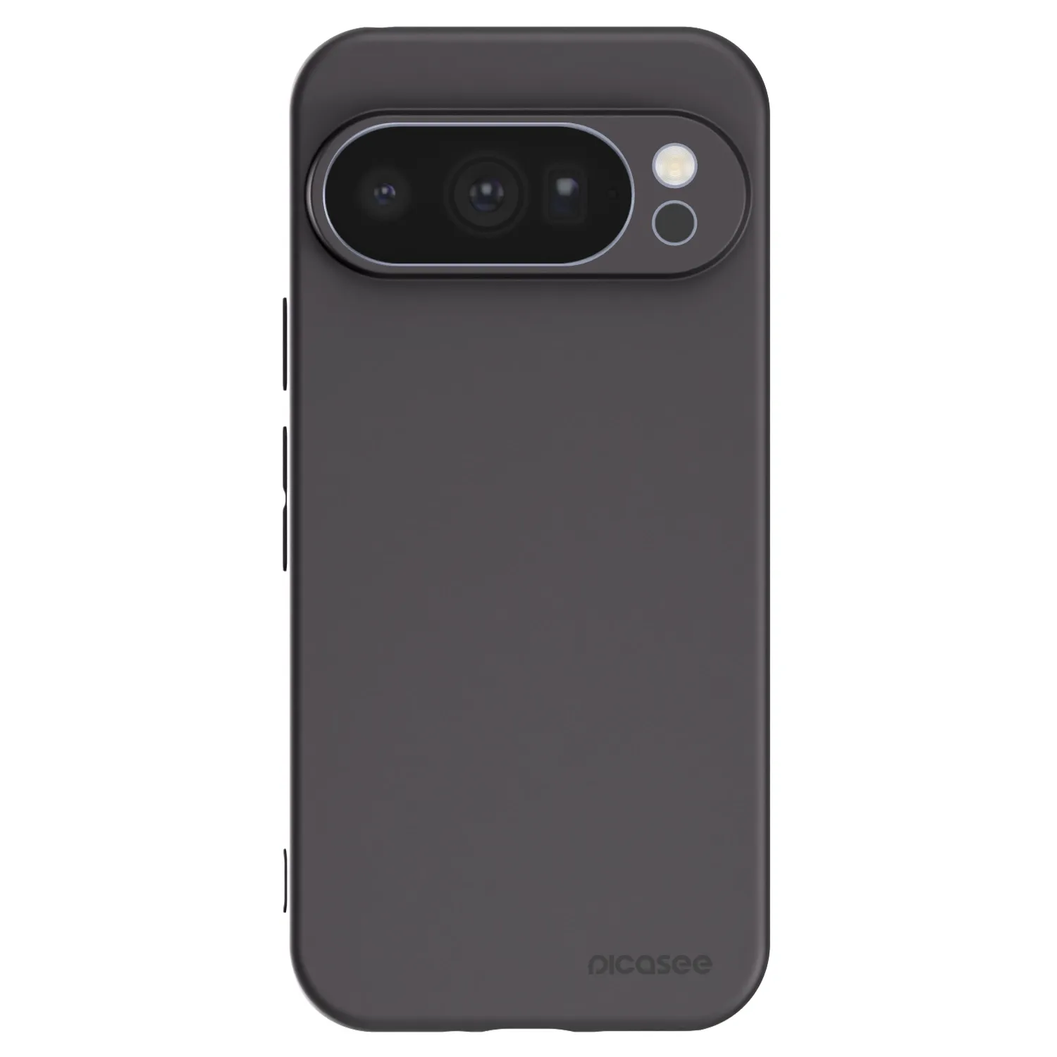 Picasee Μαύρη θήκη σιλικόνης για Google Pixel 10 Pro - Clear
