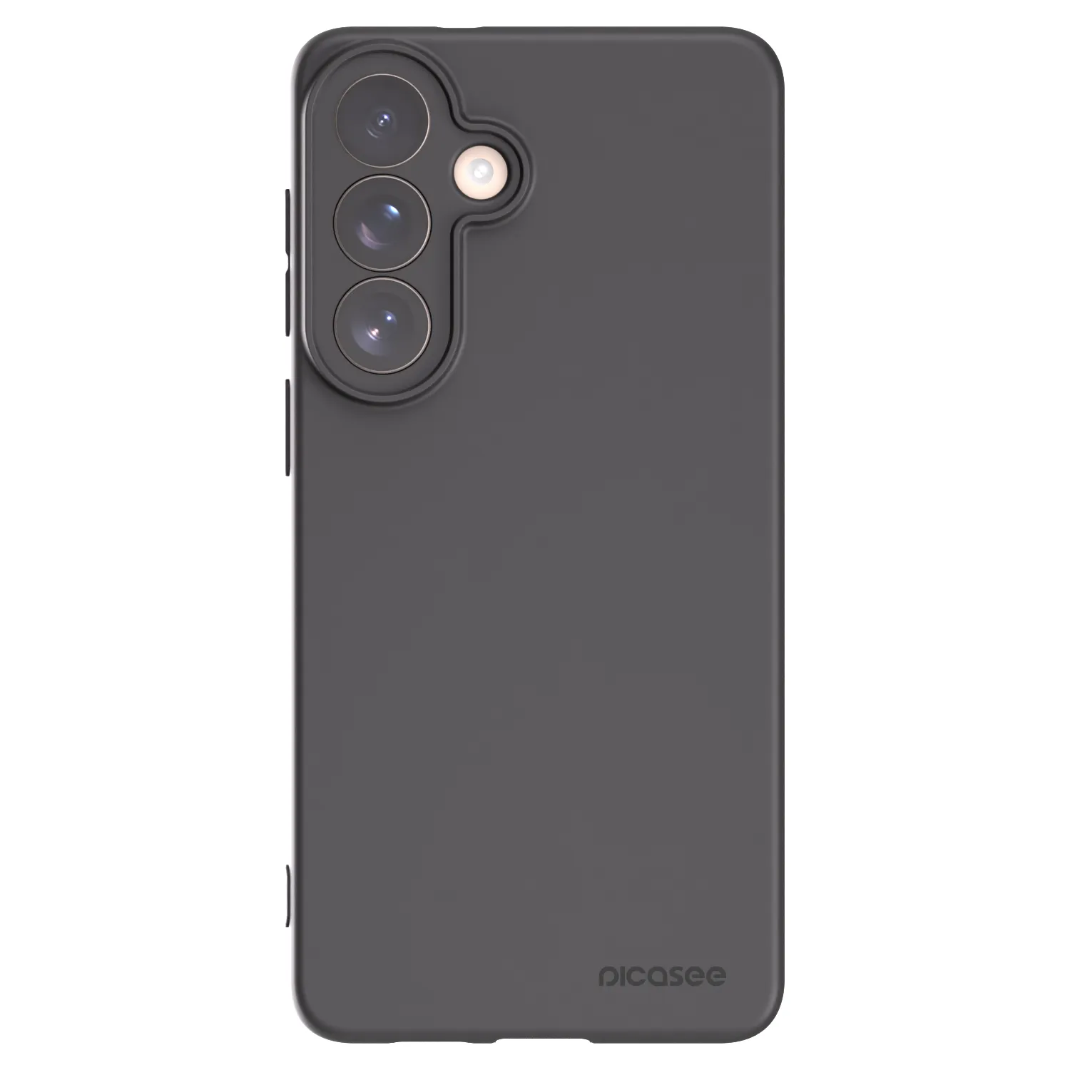 Picasee Μαύρη θήκη σιλικόνης για Samsung Galaxy S26+ - Clear