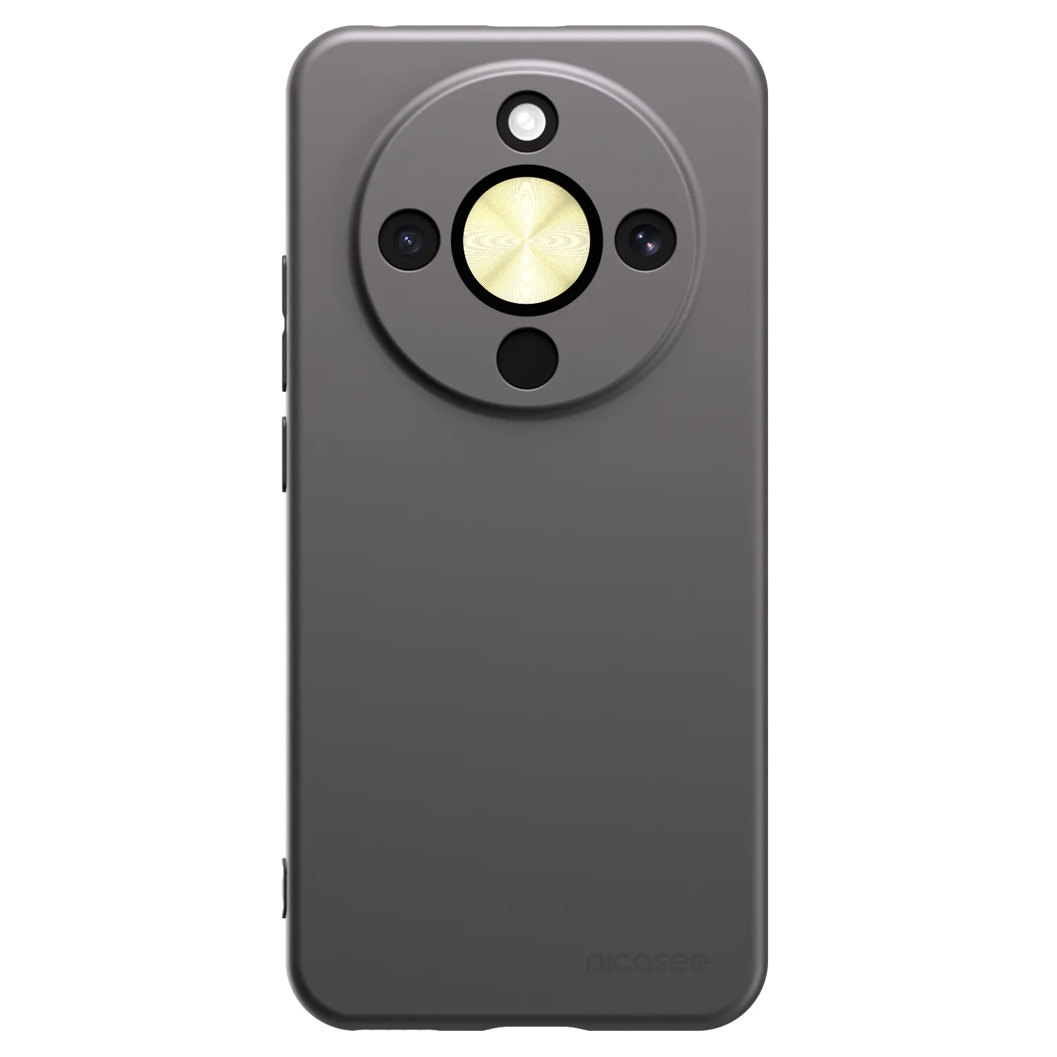 Picasee Μαύρη θήκη σιλικόνης για Honor Magic8 Lite 5G - Clear
