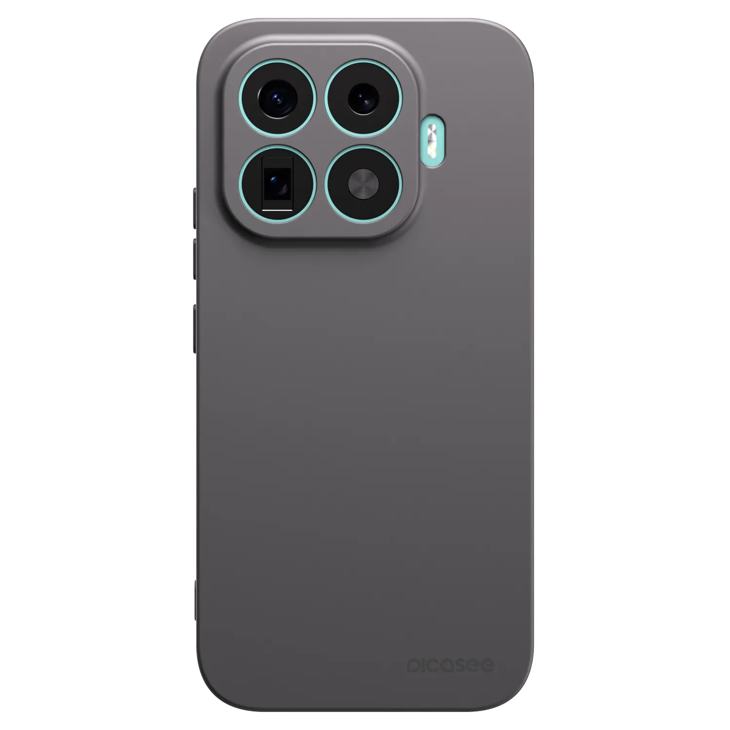 Picasee Μαύρη θήκη σιλικόνης για Xiaomi 17T - Clear