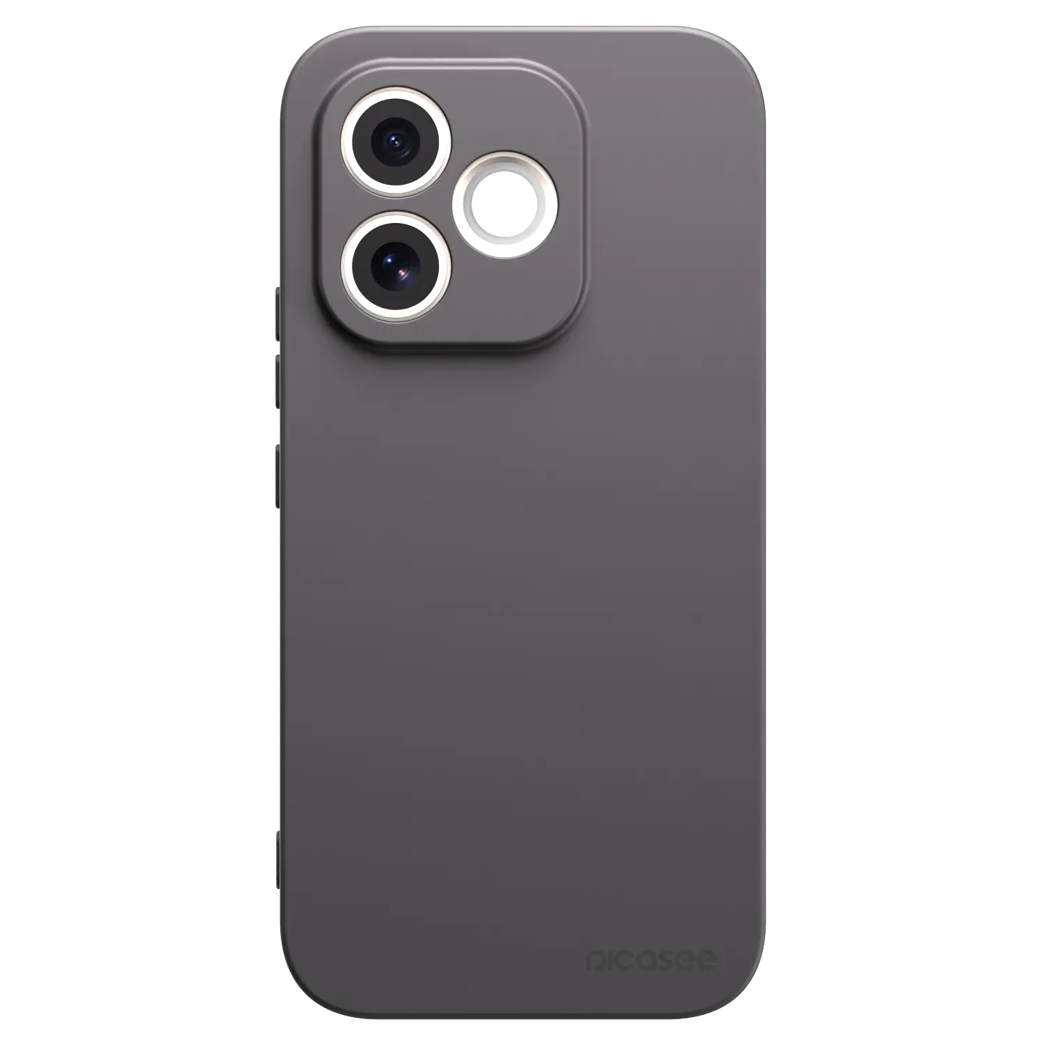 Picasee Μαύρη θήκη σιλικόνης για Honor 600 Lite - Clear